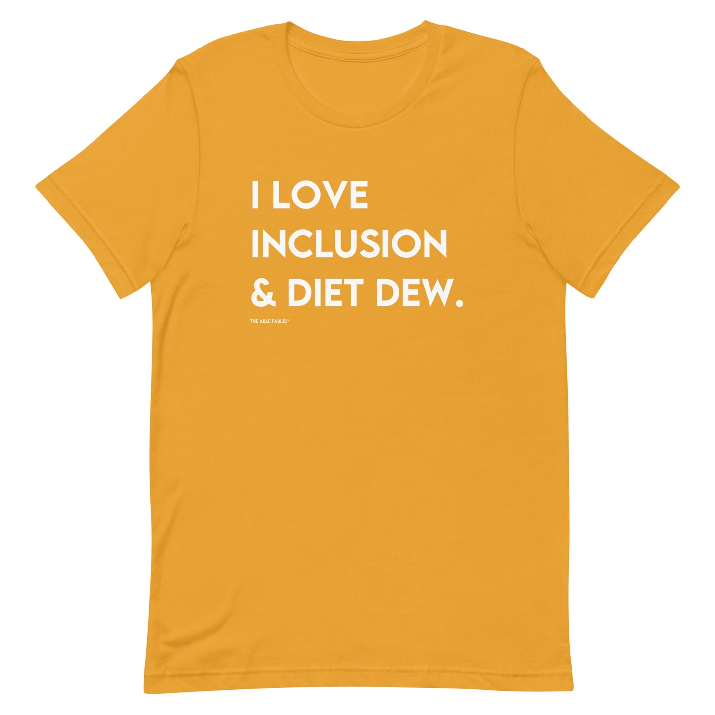 I Love Inclusion & Diet Dew | Adult Unisex Tee
