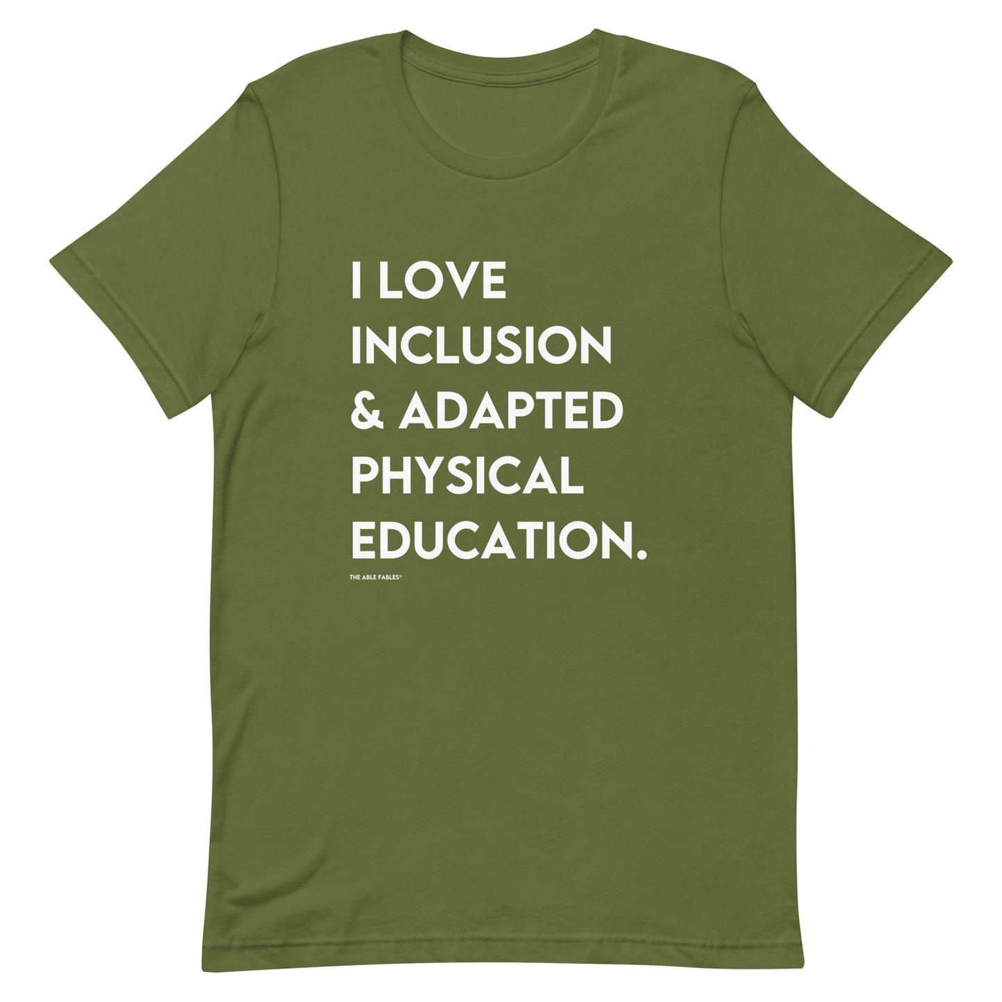 I Love Inclusion & Adapted Physical Education | Unisex T-shirt