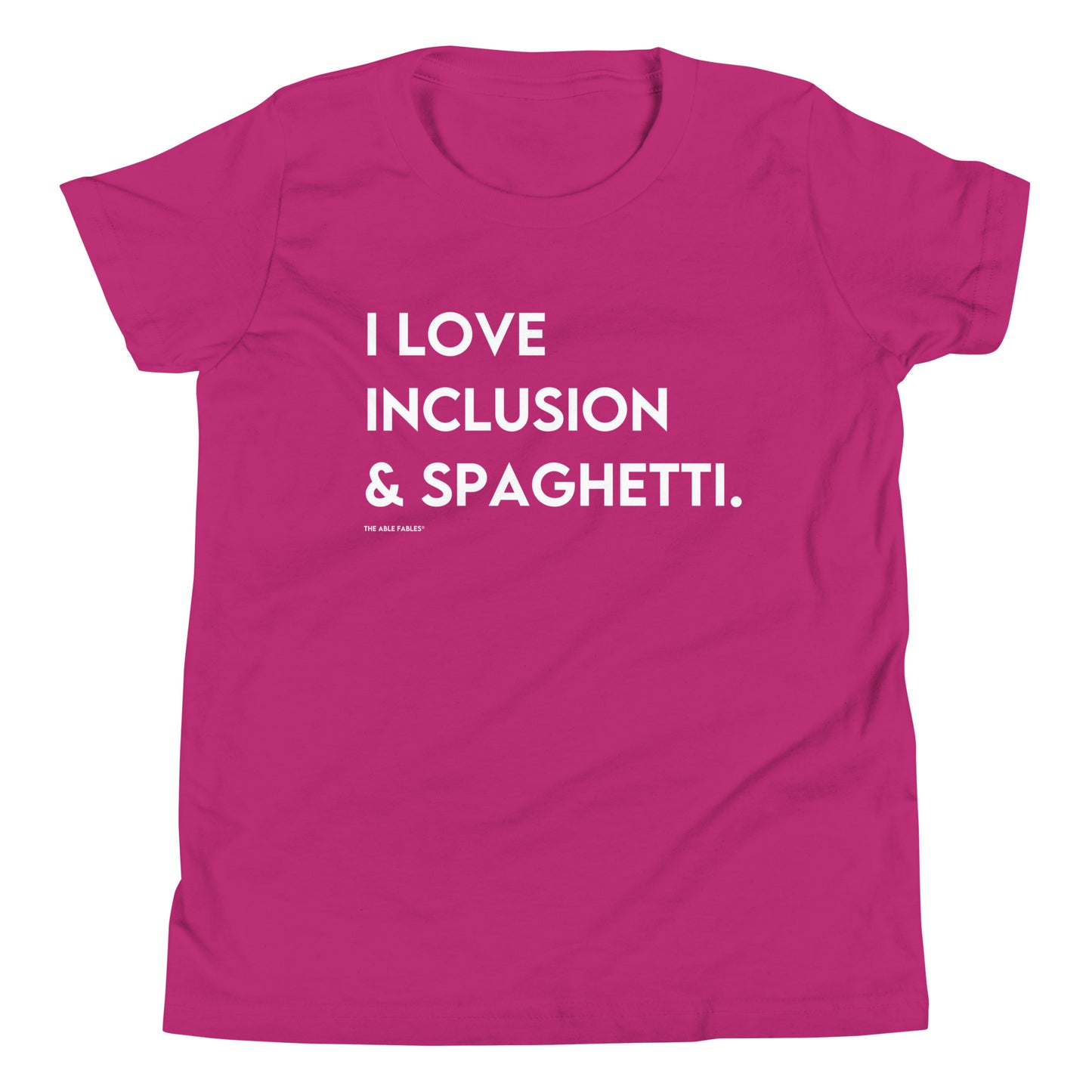 I Love Inclusion & Spaghetti | Youth Tee