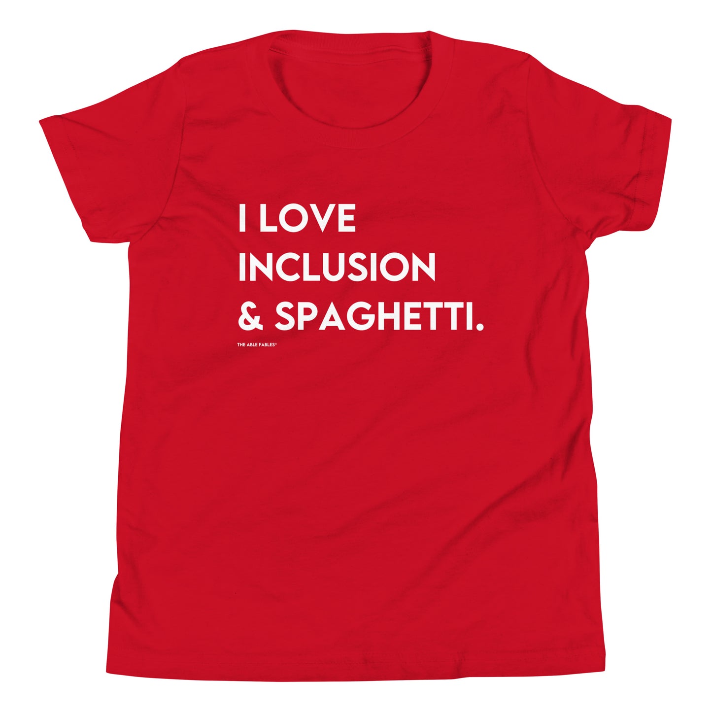 I Love Inclusion & Spaghetti | Youth Tee