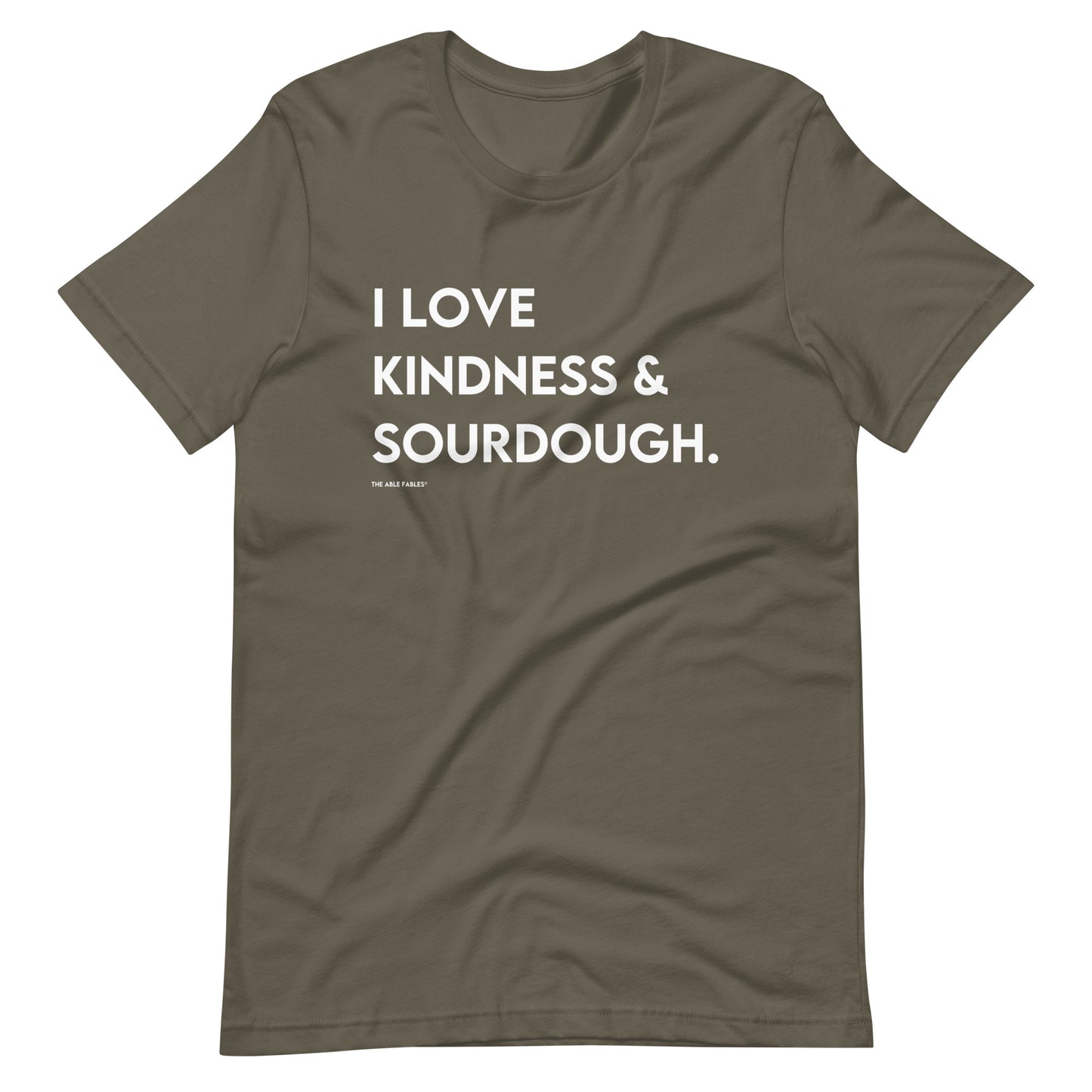 I Love Kindness & Sourdough | Adult Unisex Tee