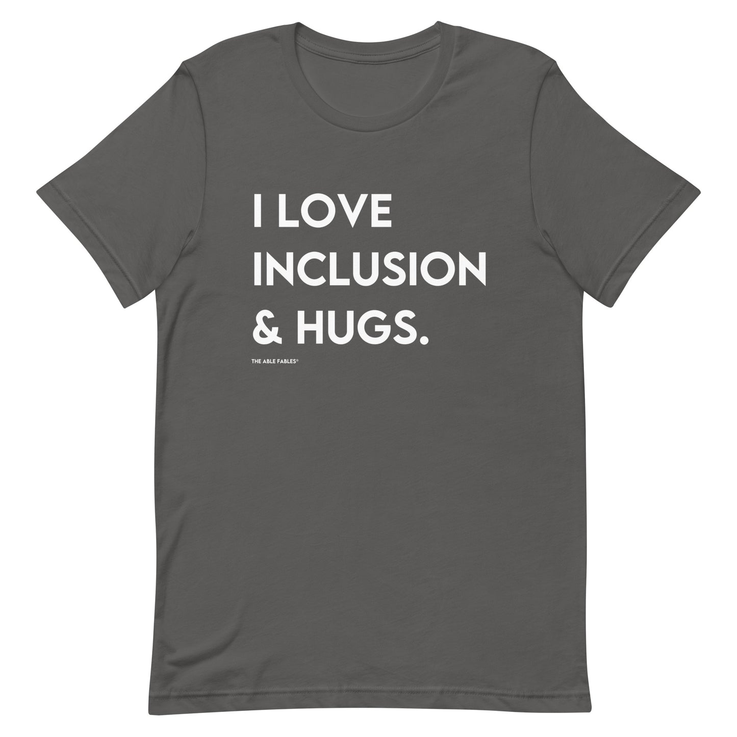 I Love Inclusion & Hugs | Adult Unisex Tee