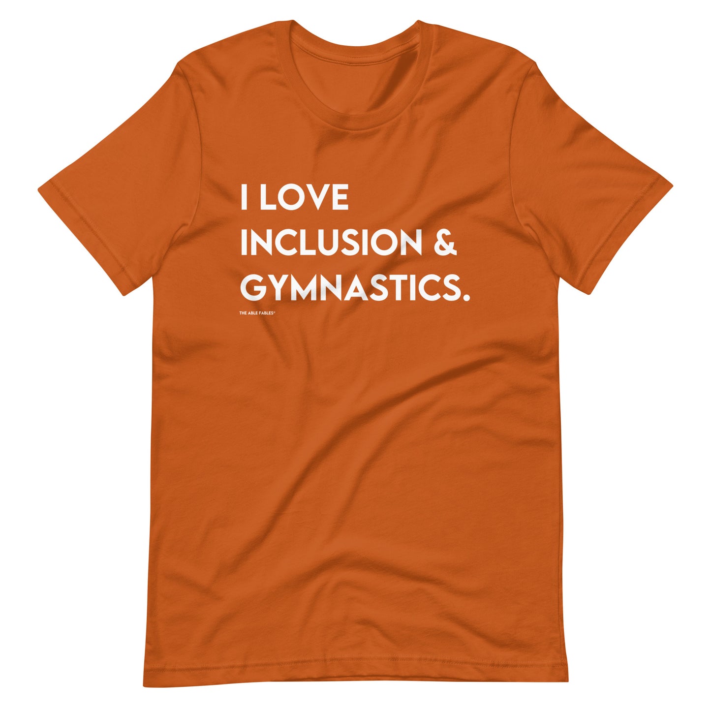 I Love Inclusion & Gymnastics | Adult Unisex Tee