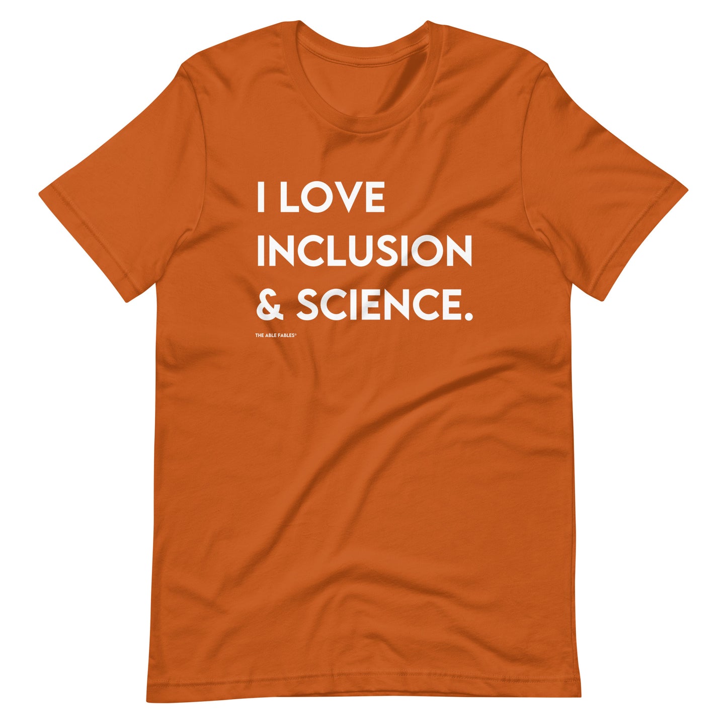 I Love Inclusion & Science | Unisex t-shirt