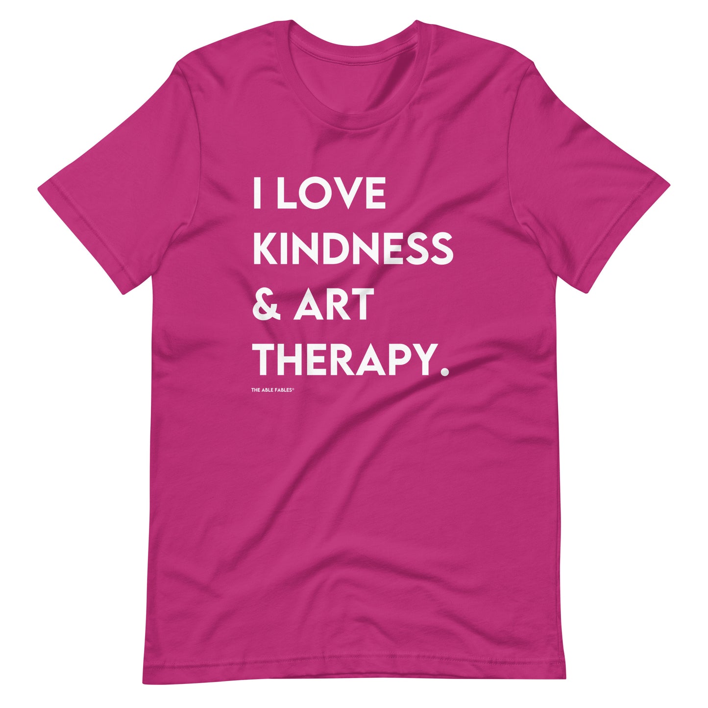 I Love Kindness & Art Therapy | Adult Unisex Tee