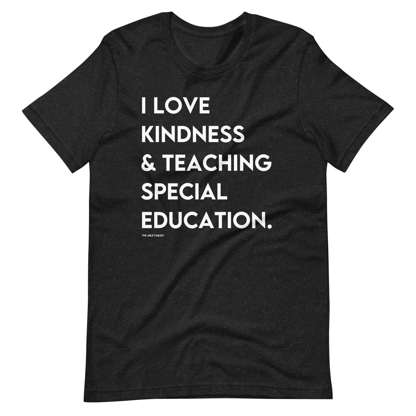 I Love Kindness & Teaching Special Education | Adult Unisex Tee