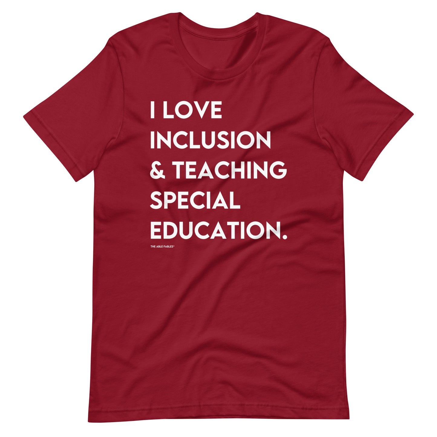 I Love Inclusion & Teaching Special Education | Adult Unisex Tee