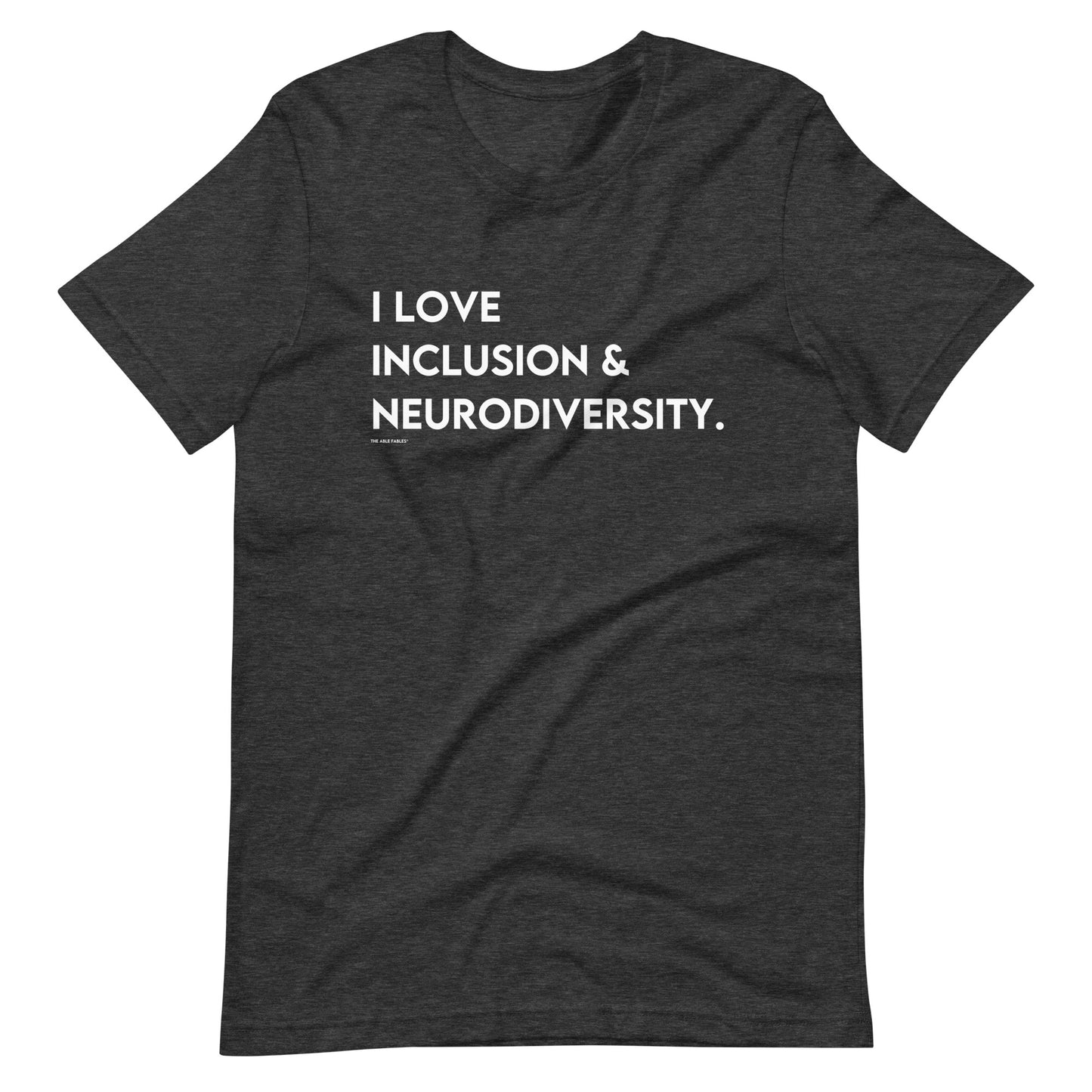 I Love Inclusion & Neurodiversity | Adult Unisex Tee