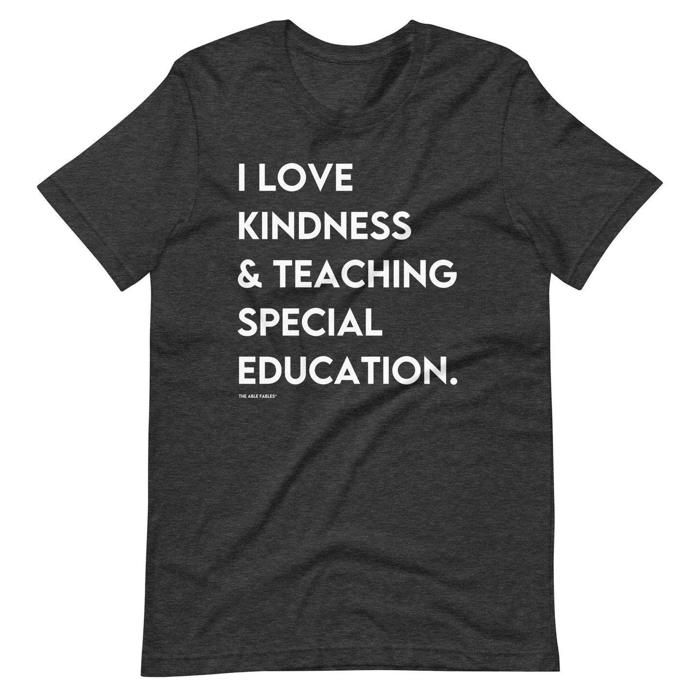 I Love Kindness & Teaching Special Education | Adult Unisex Tee