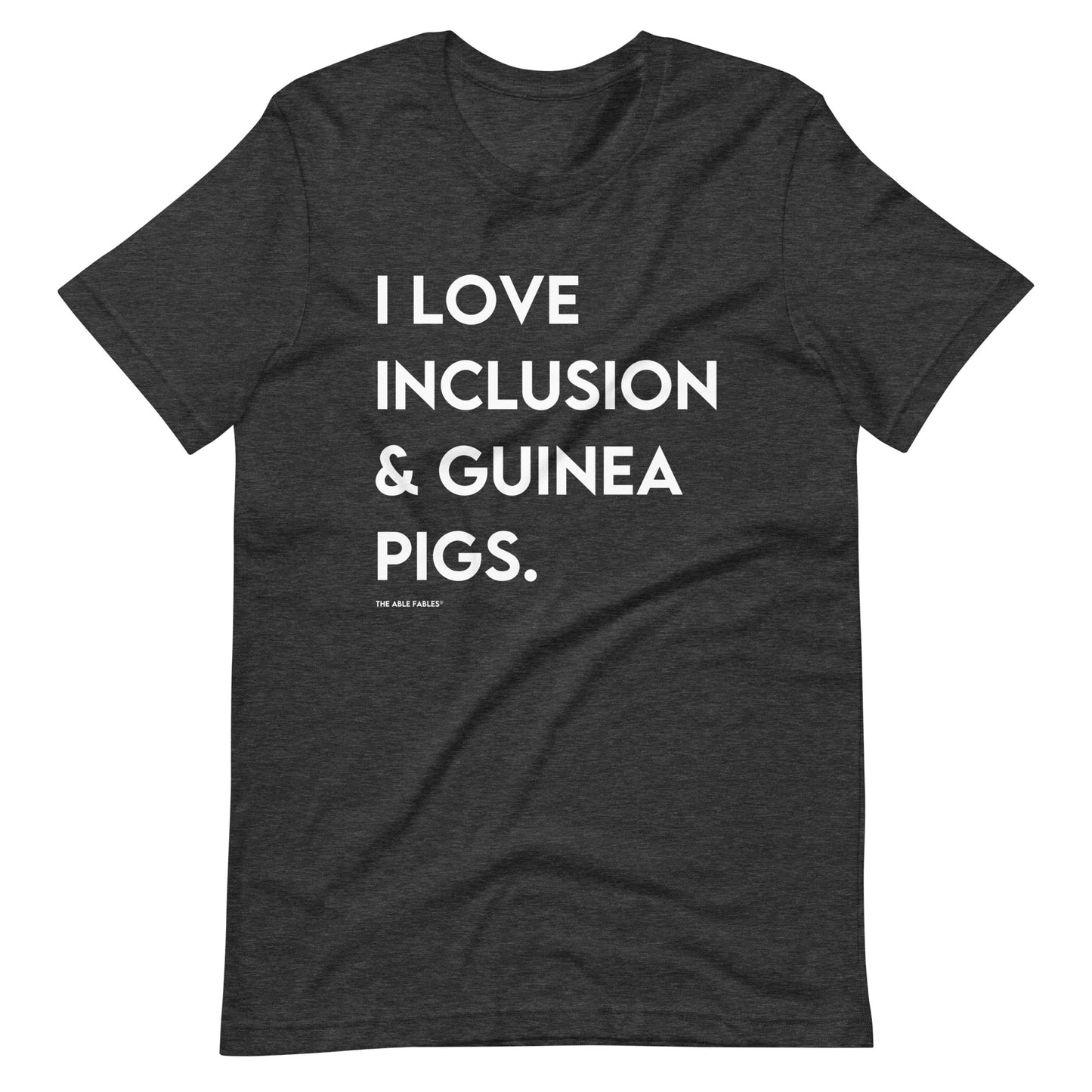 I Love Inclusion & Guinea Pigs | Adult Unisex Tee