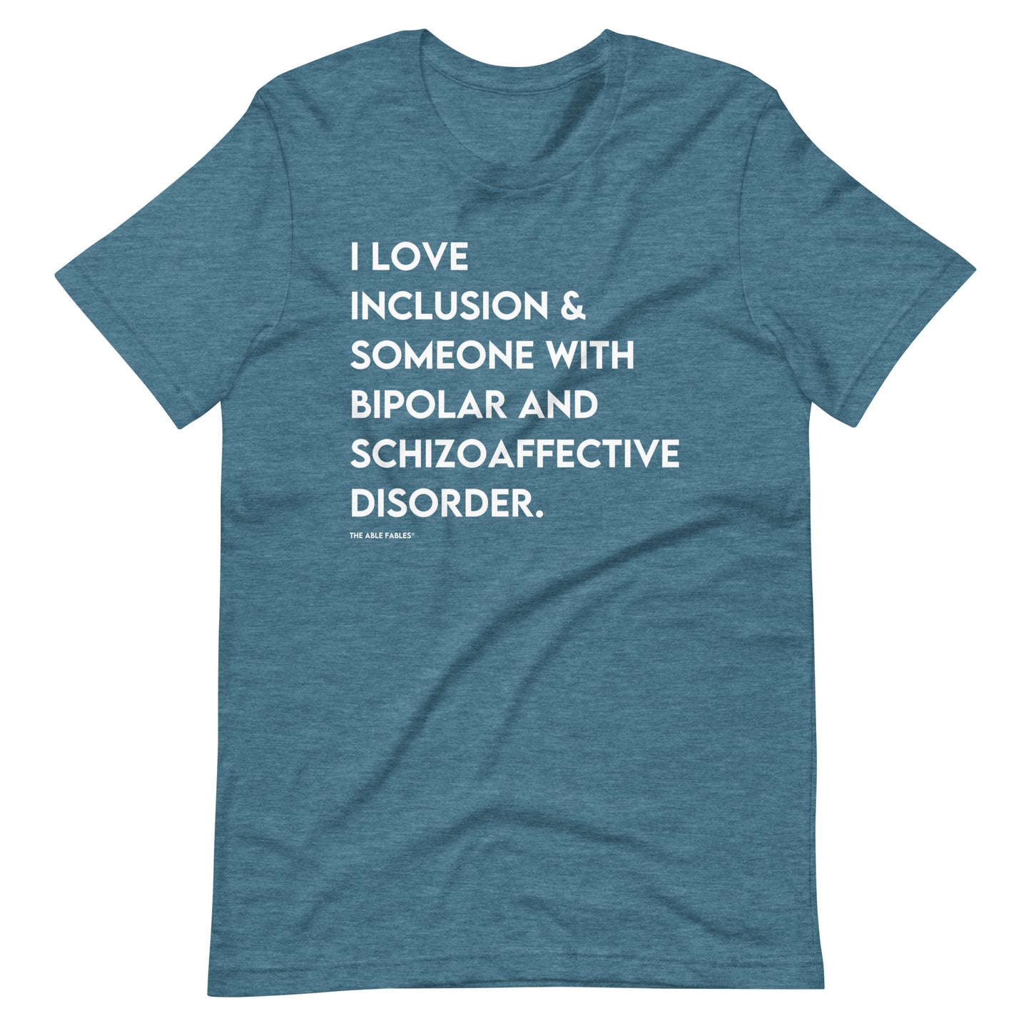 "I Love Someone with Bipolar & Schizoaffective Disorder" Adult Tee