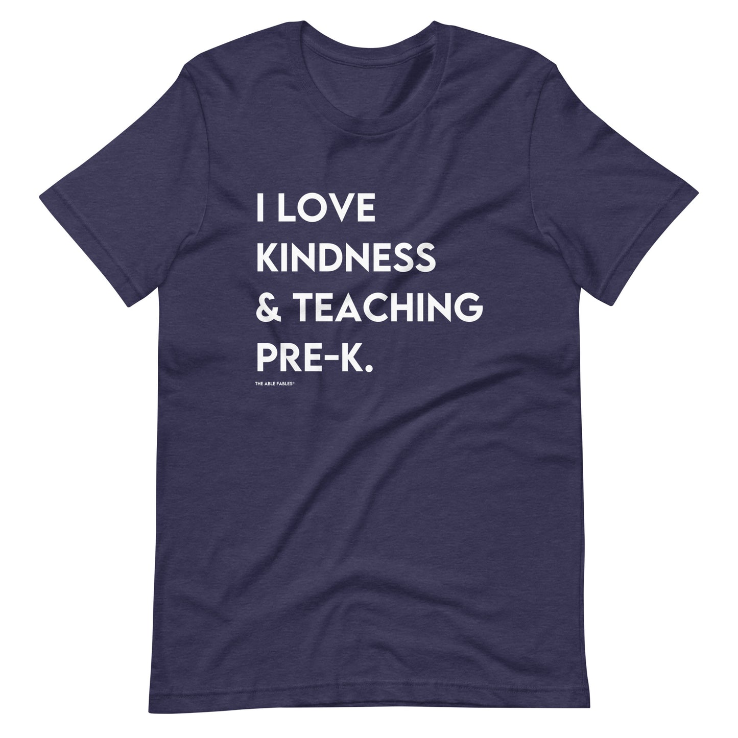 I Love Kindness & Teaching Pre-K | Adult Unisex Tee