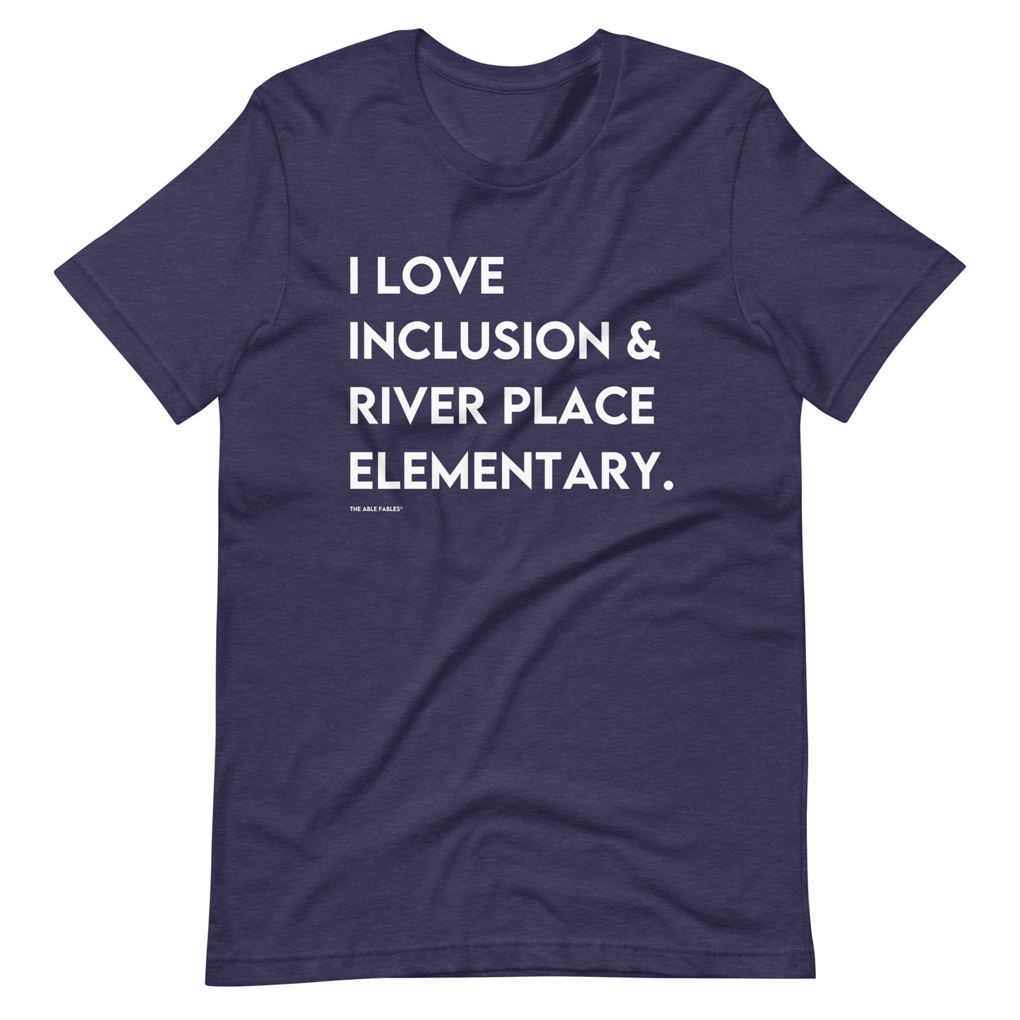 I Love Inclusion & River Place Elementary | Adult Unisex Tee