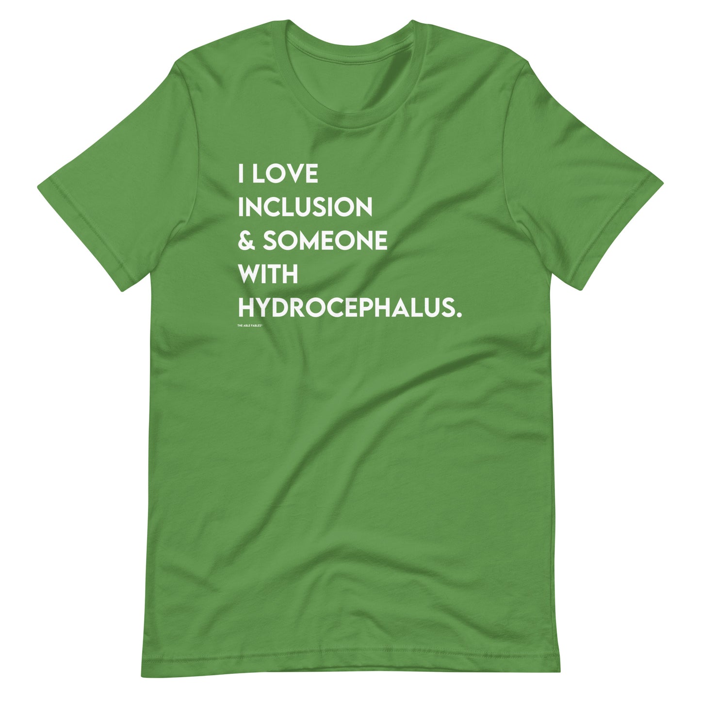 I Love Inclusion & Someone With Hydrocephalus | Adult Unisex Tee