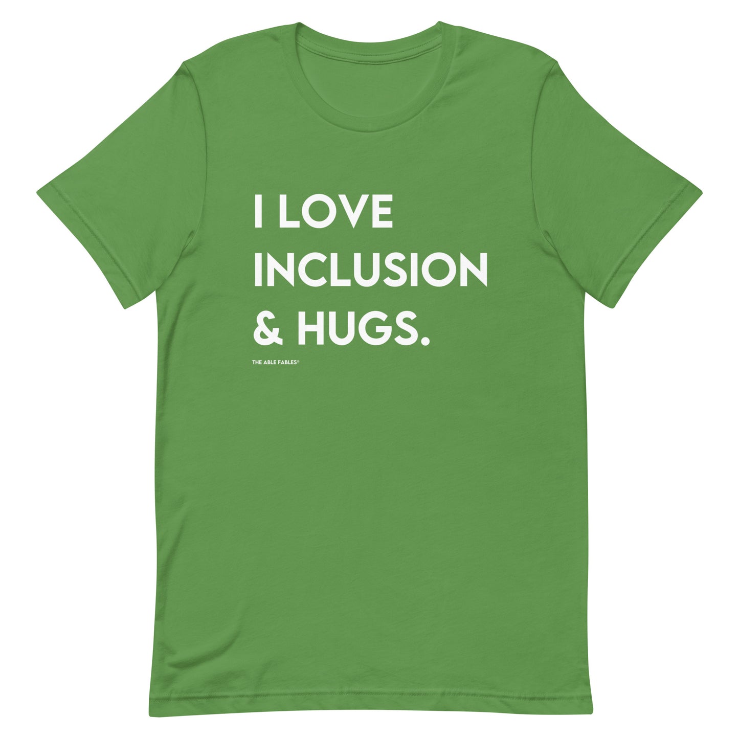 I Love Inclusion & Hugs | Adult Unisex Tee