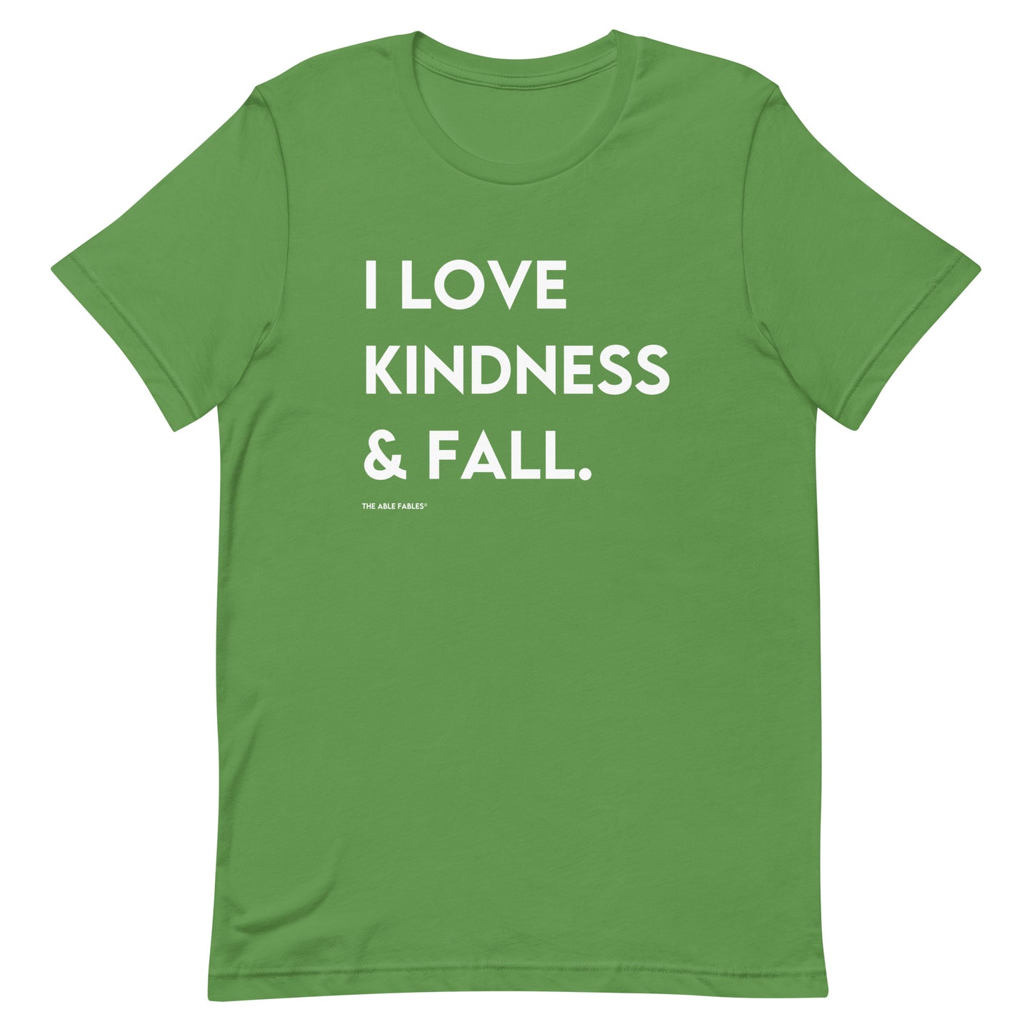 I Love Kindness & Fall | Adult Unisex Tee