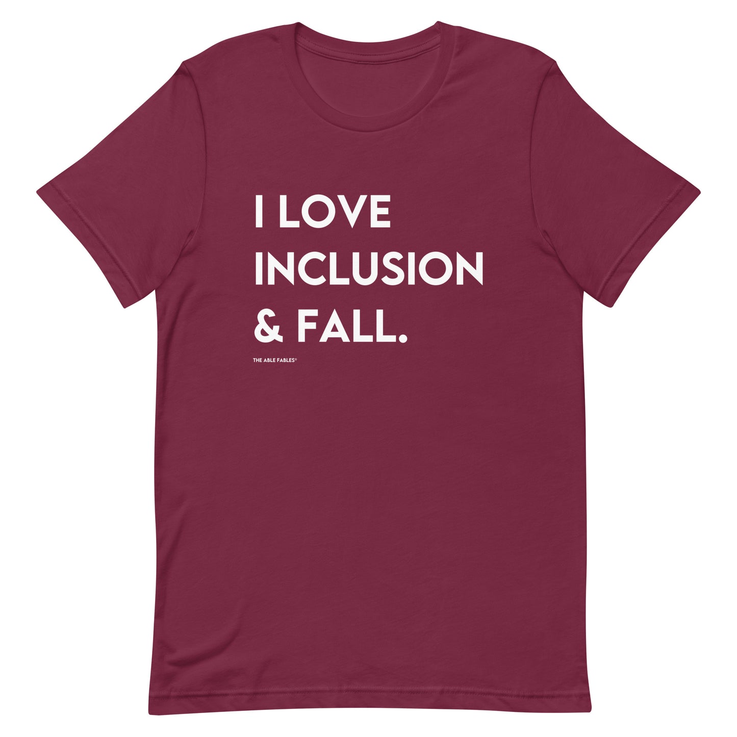 I Love Inclusion & Fall | Adult Unisex Tee