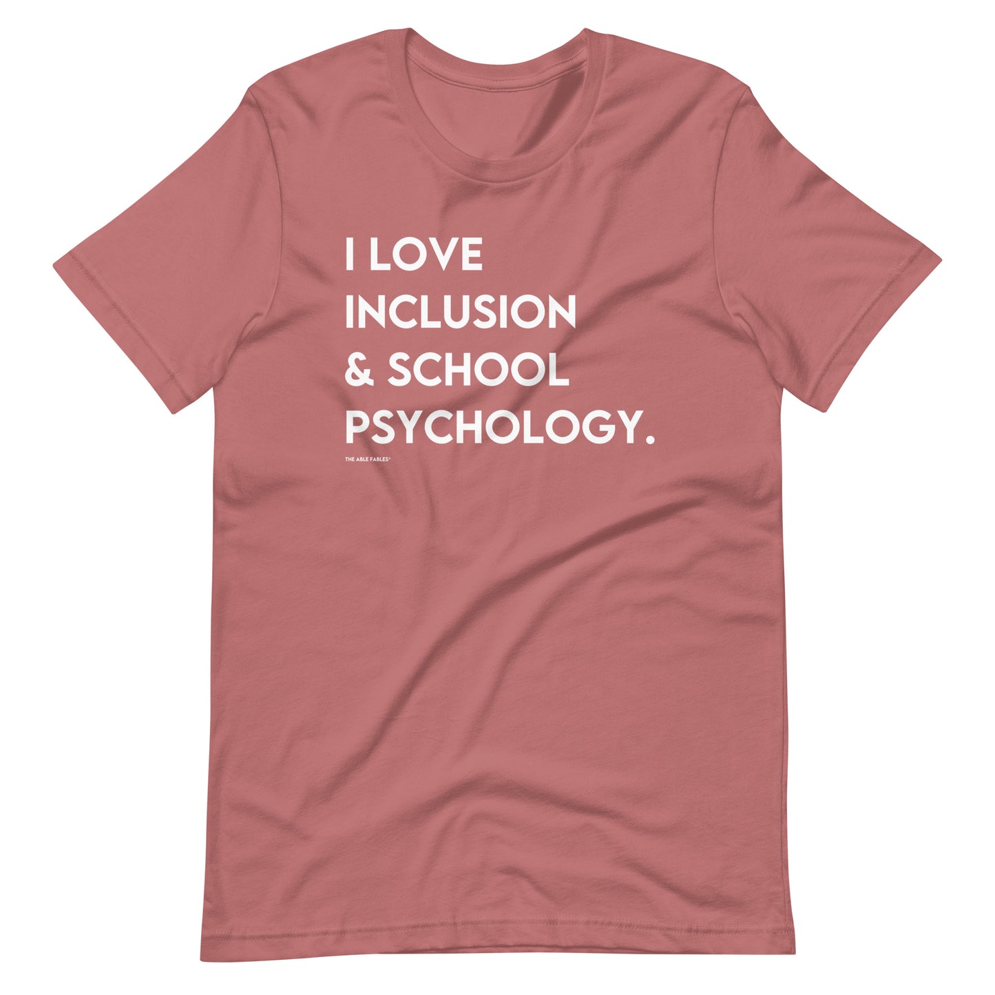 I Love Inclusion & School Psychology | Adult Unisex Tee