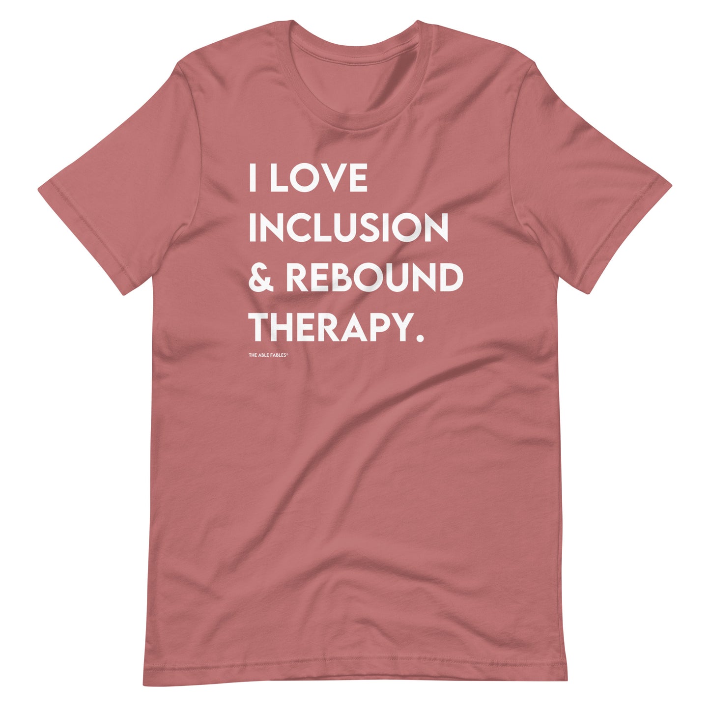 I Love Inclusion & Rebound Therapy | Adult Unisex Tee