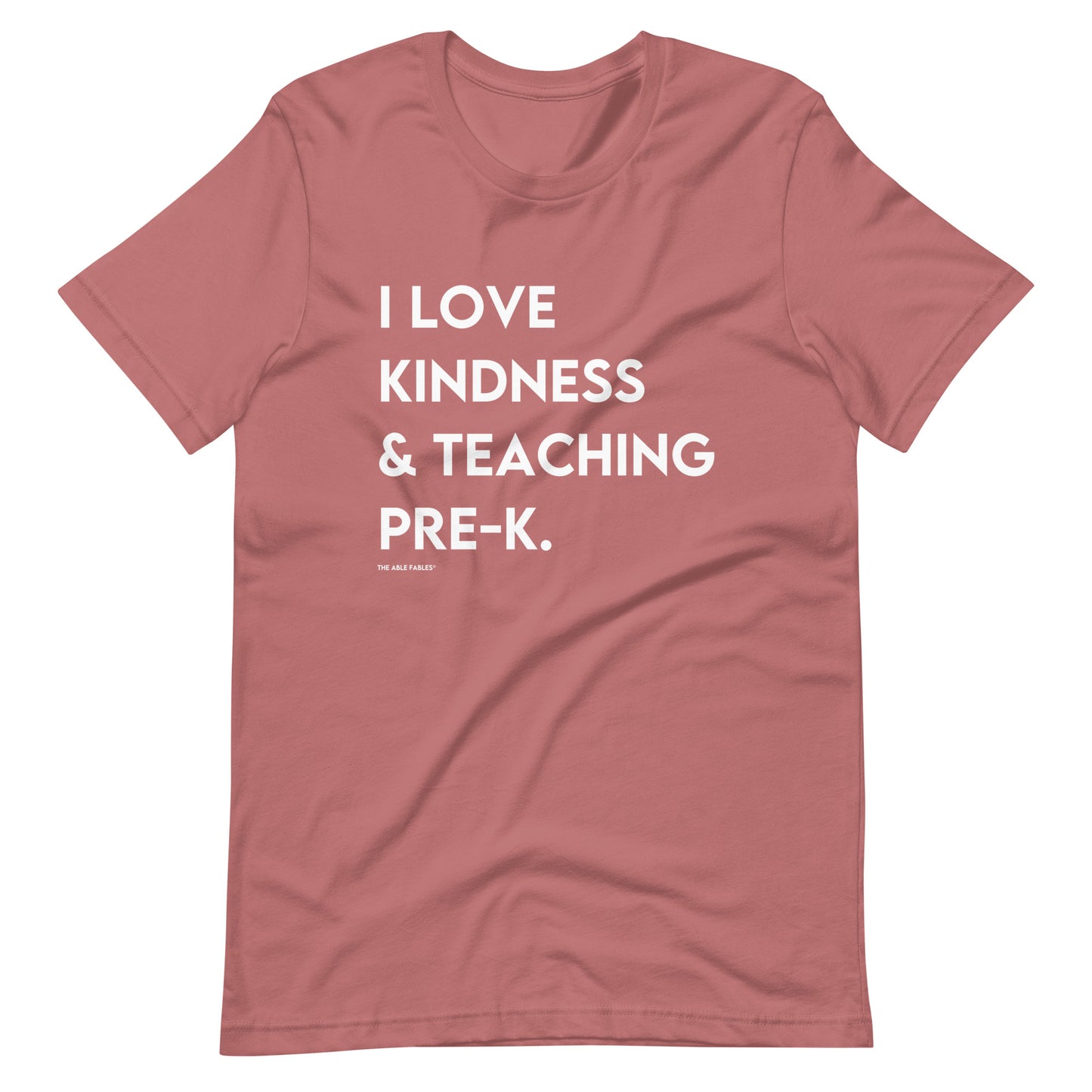 I Love Kindness & Teaching Pre-K | Adult Unisex Tee