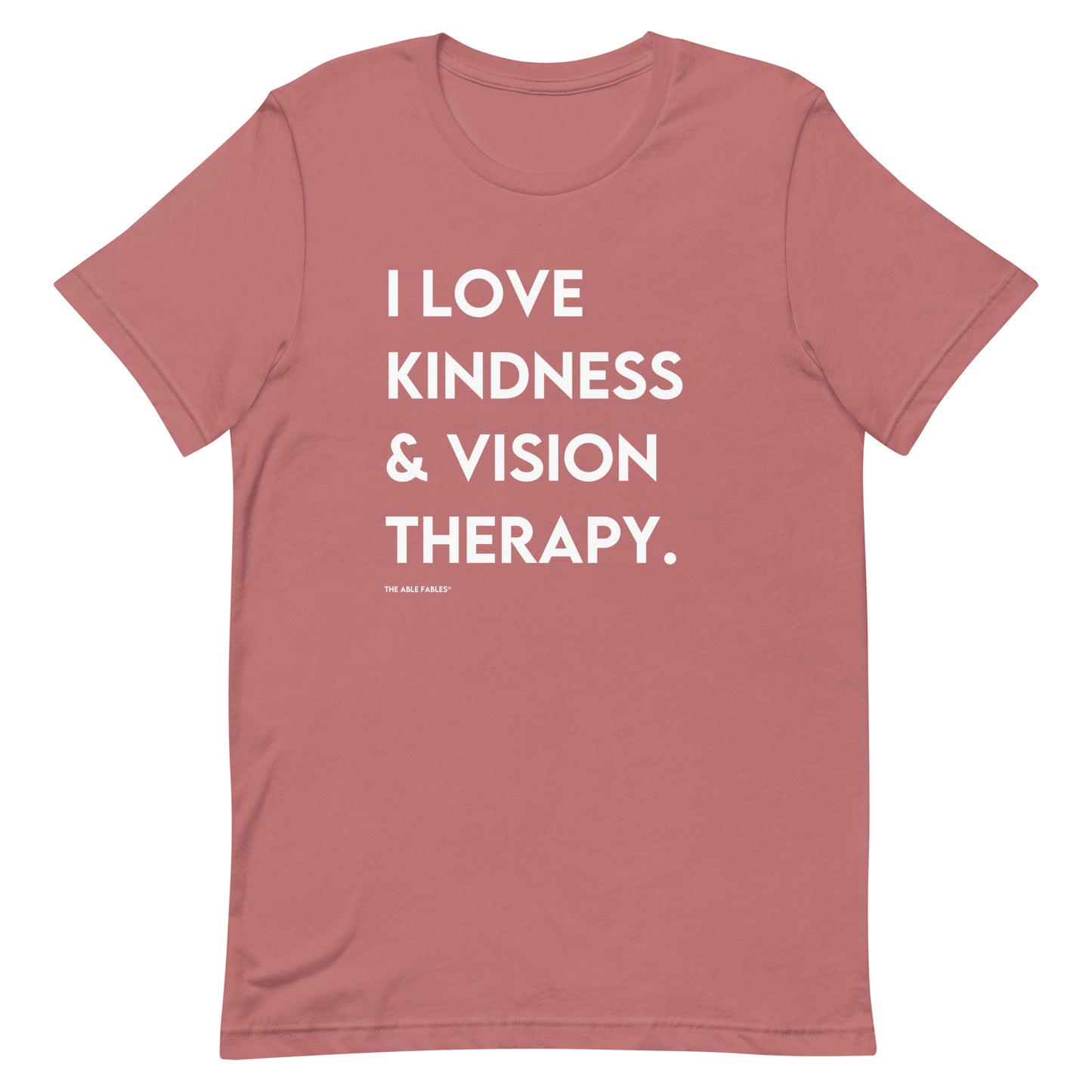 I Love Kindness & Vision Therapy | Adult Unisex Tee