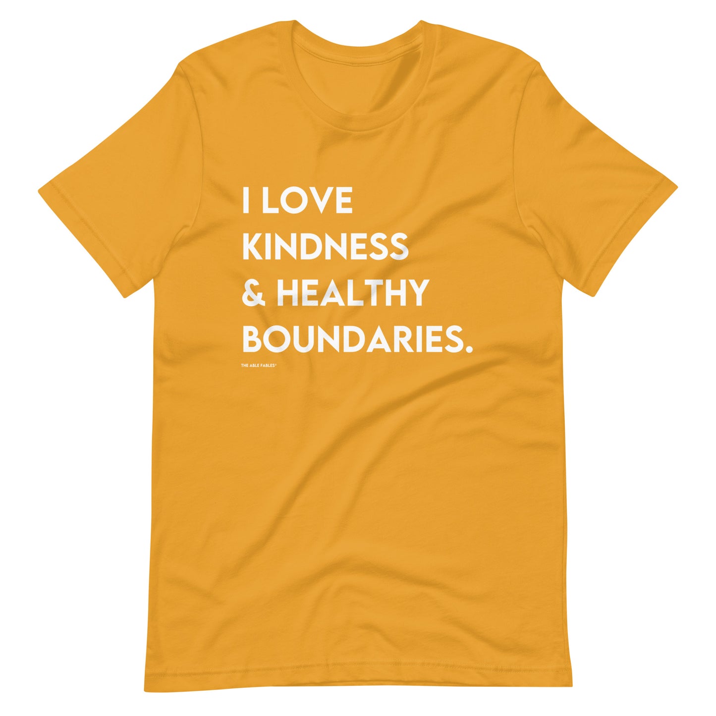 I Love Kindness & Healthy Boundaries | Adult Unisex Tee