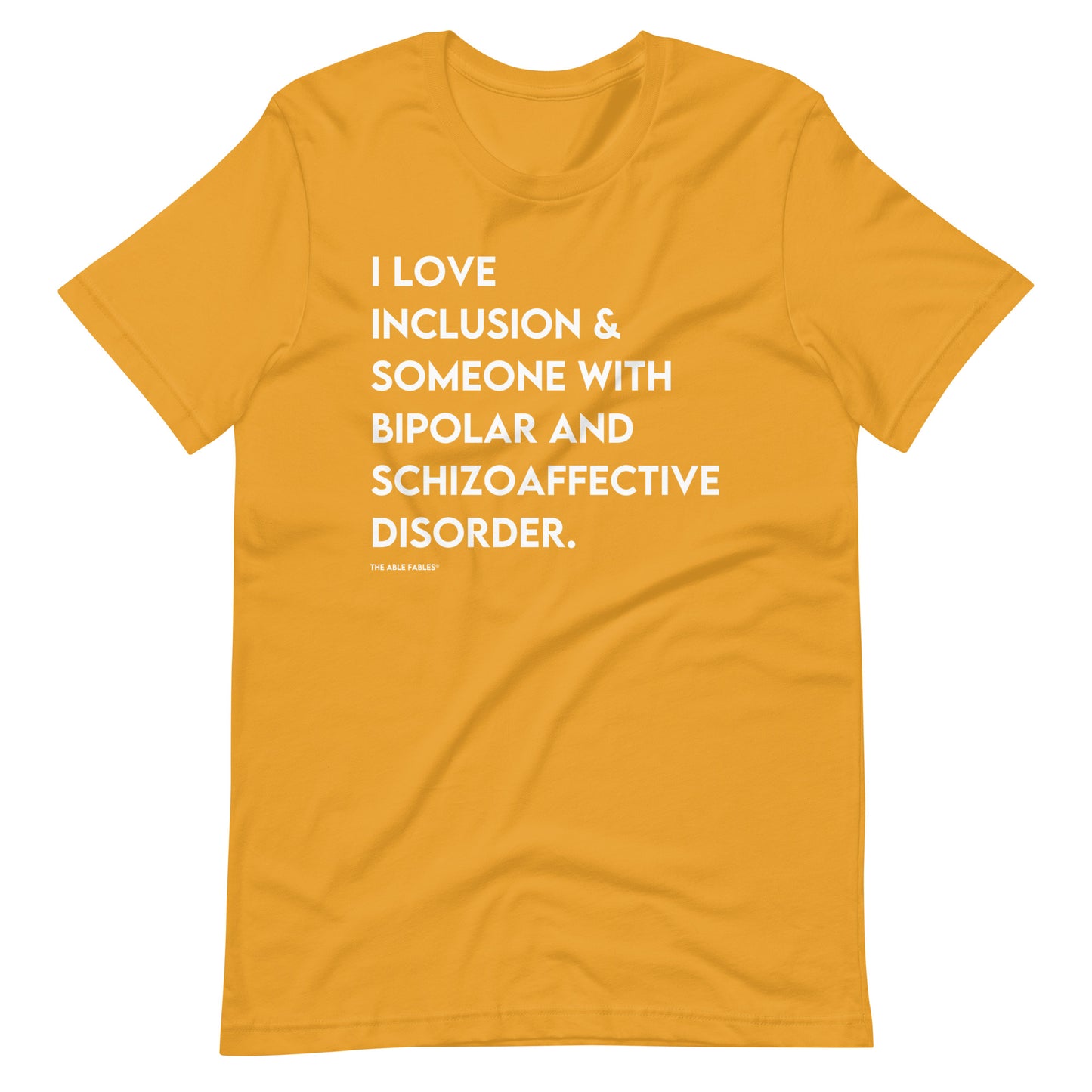 "I Love Someone with Bipolar & Schizoaffective Disorder" Adult Tee