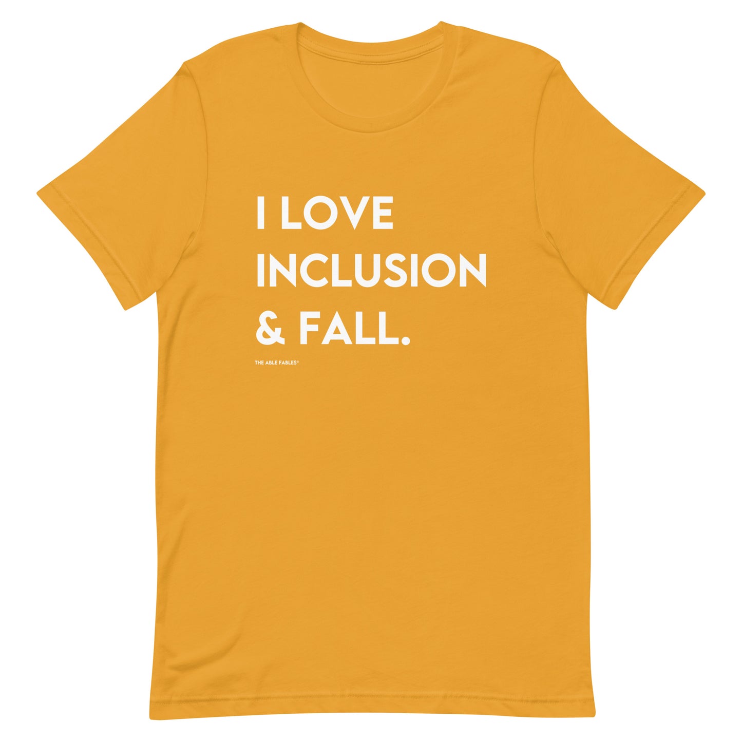 I Love Inclusion & Fall | Adult Unisex Tee