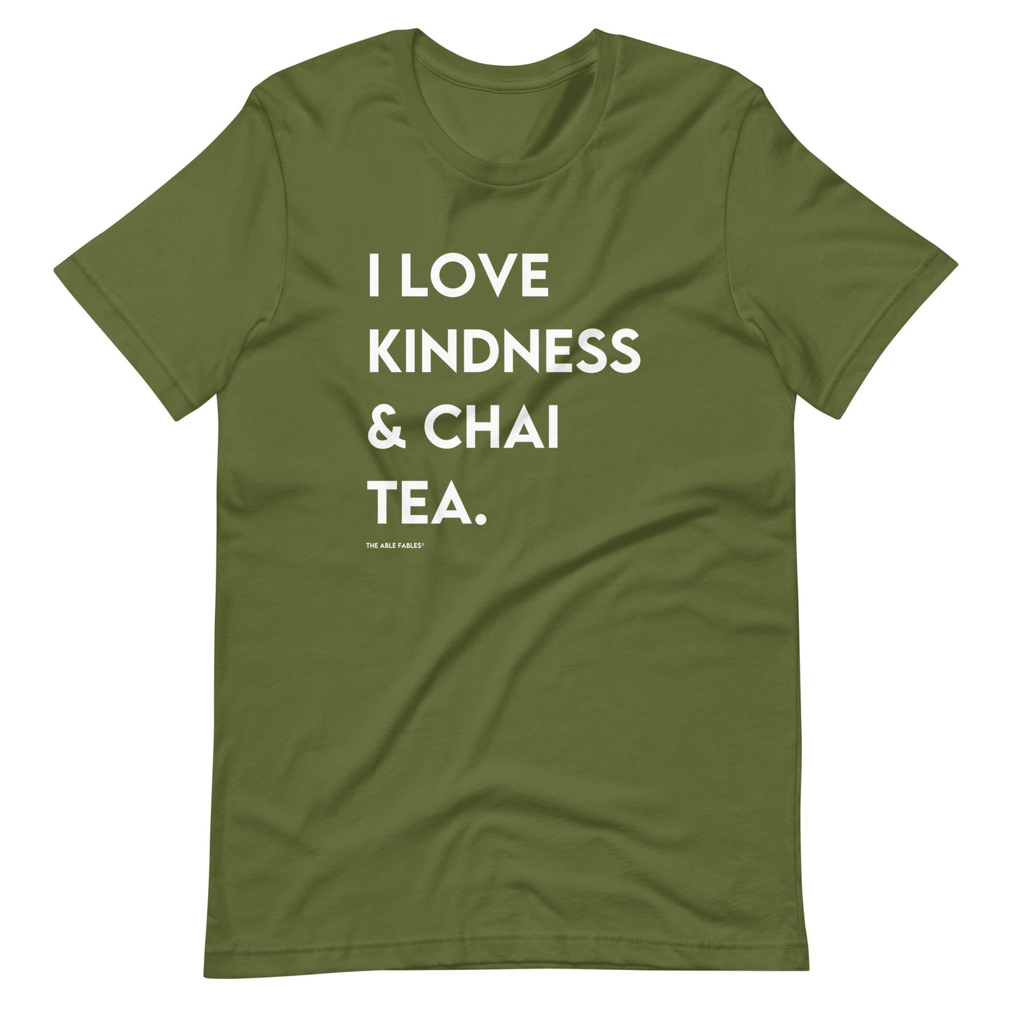 I Love Kindness & Chai Tea | Adult Unisex Tee