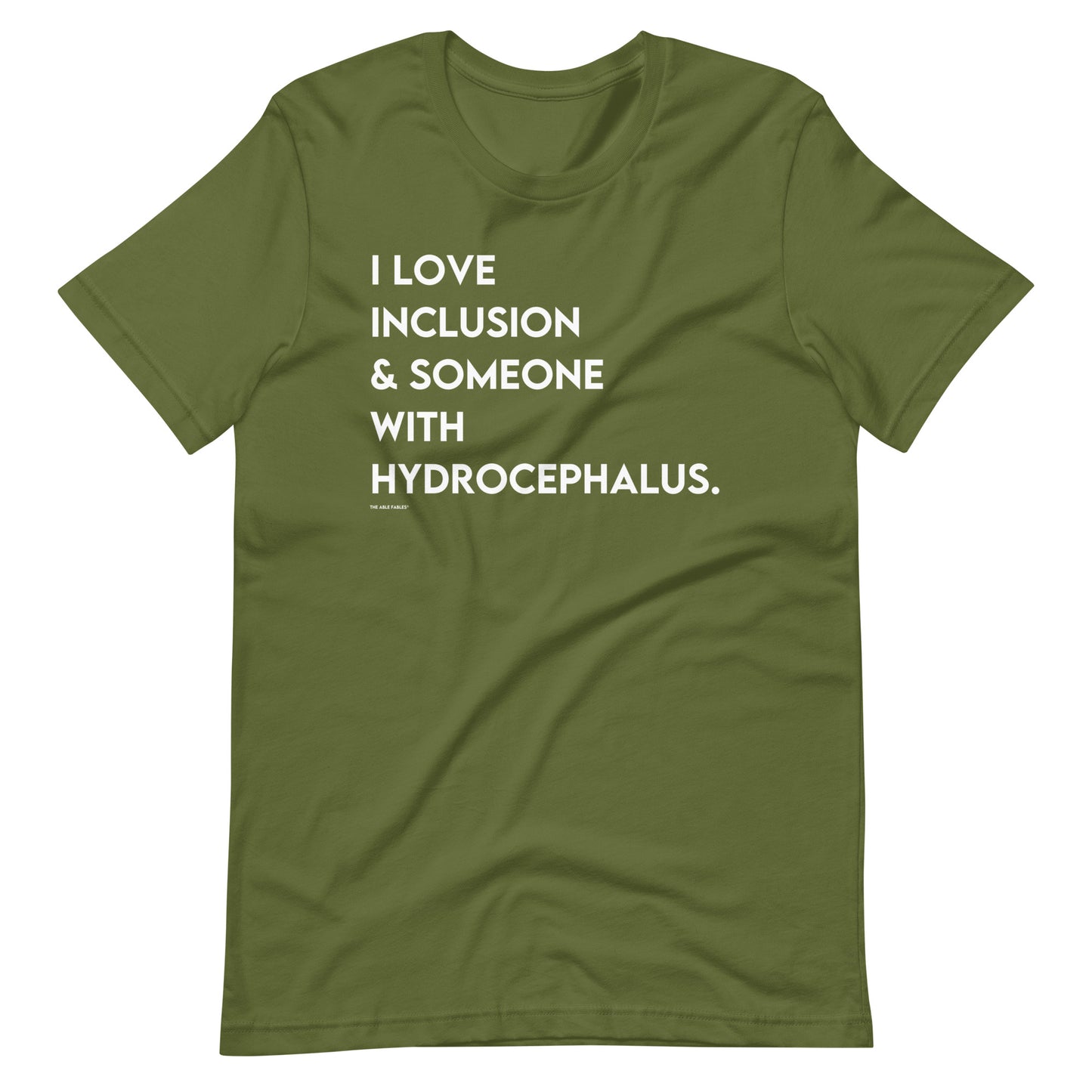 I Love Inclusion & Someone With Hydrocephalus | Adult Unisex Tee