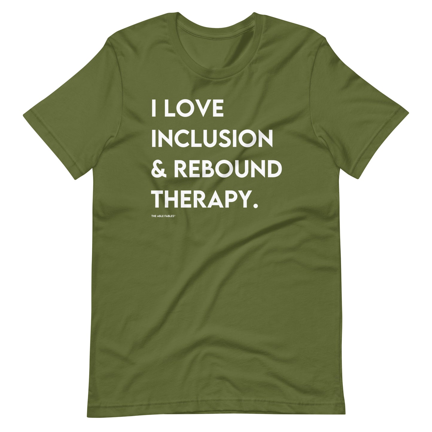 I Love Inclusion & Rebound Therapy | Adult Unisex Tee