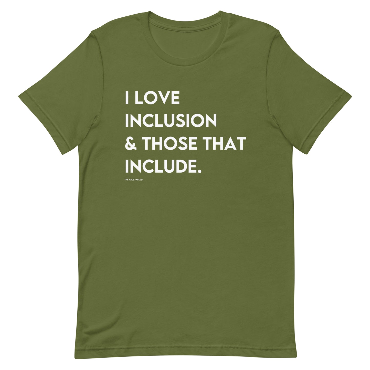 I Love Inclusion & Those That Include | Adult Unisex Tee