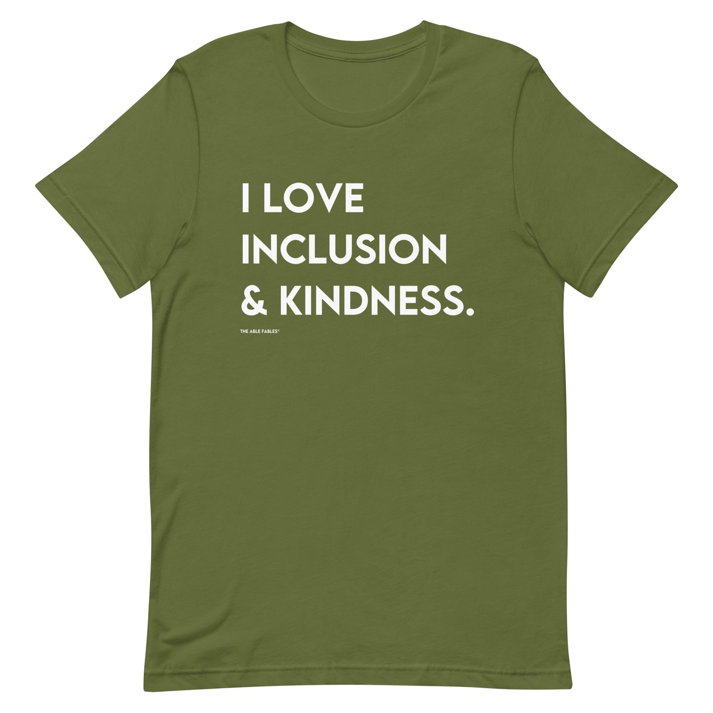 I Love Inclusion & Kindness | Adult Unisex Tee