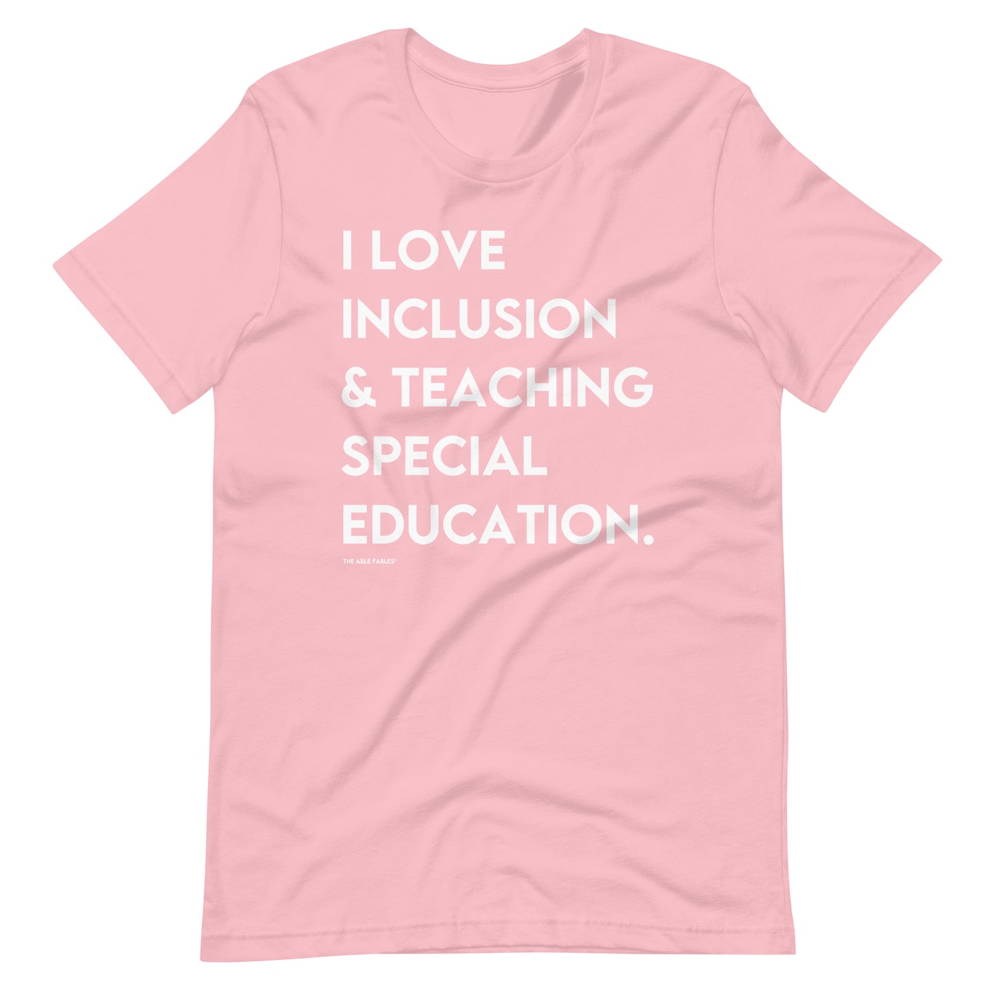 I Love Inclusion & Teaching Special Education | Adult Unisex Tee