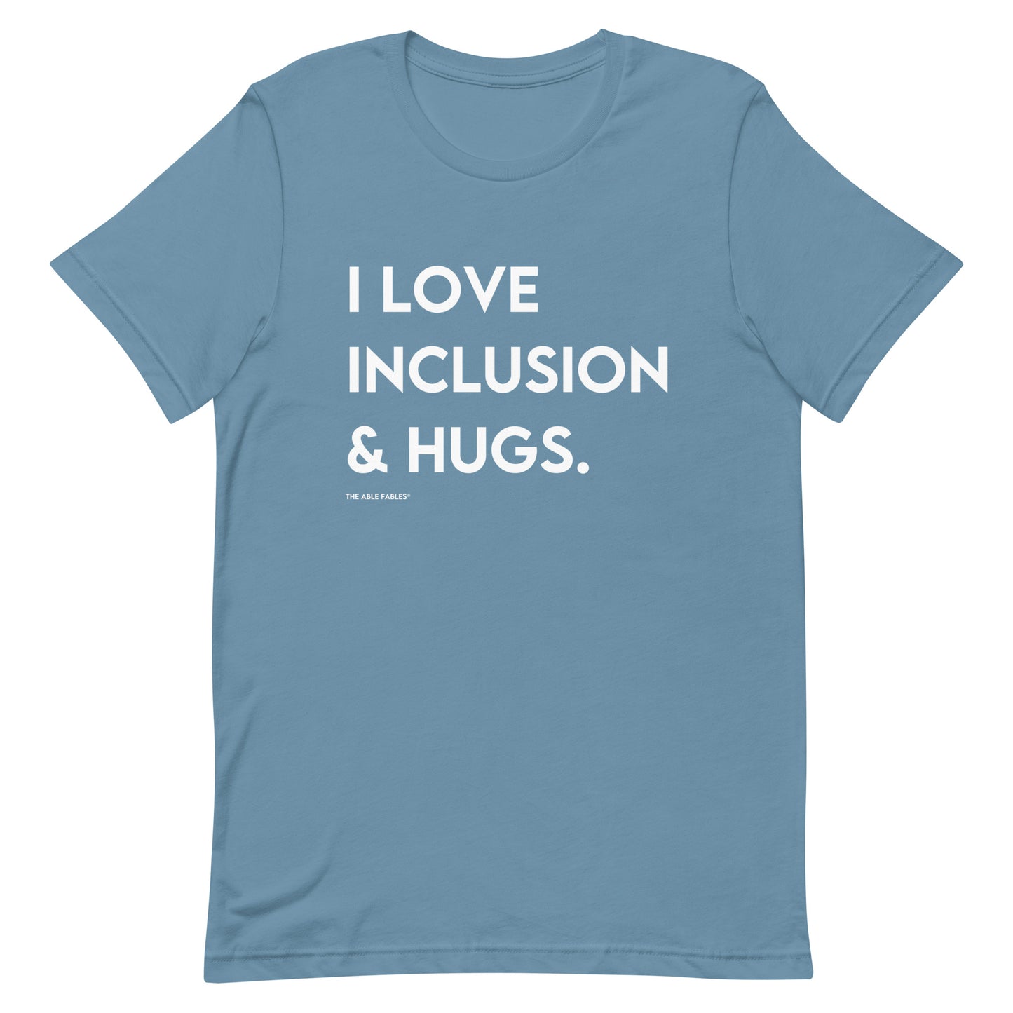 I Love Inclusion & Hugs | Adult Unisex Tee