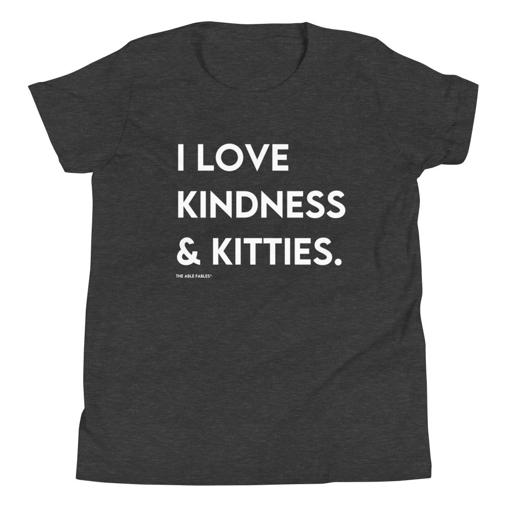 "I Love Kindness & Kitties" Youth Tee