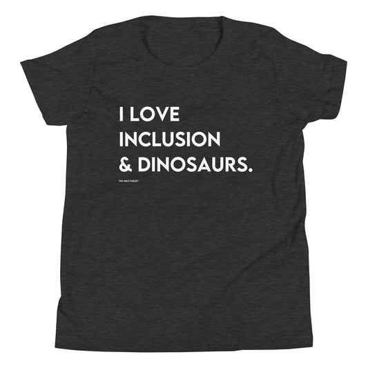 I Love Inclusion & Dinosaurs | Youth Tee