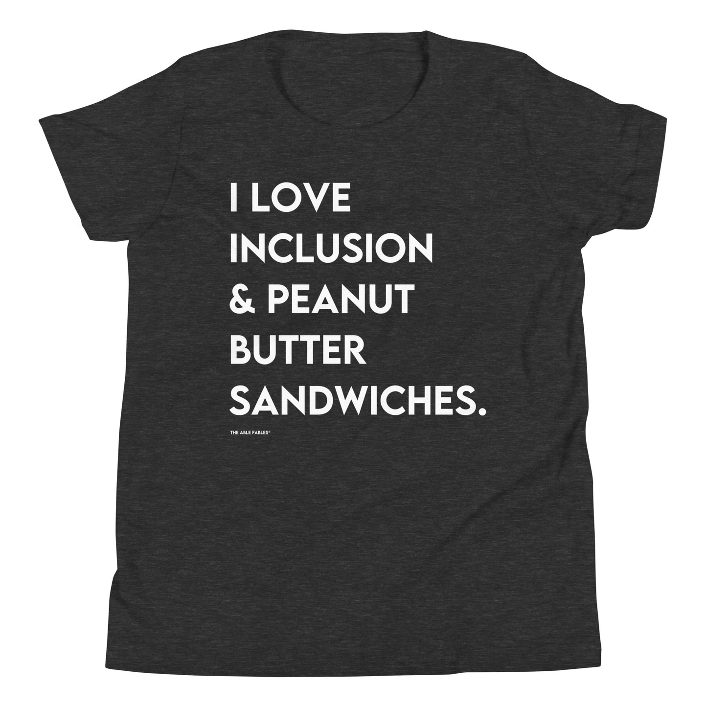 I Love Inclusion & Peanut Butter Sandwiches | Youth Tee