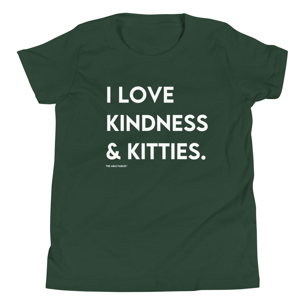 "I Love Kindness & Kitties" Youth Tee