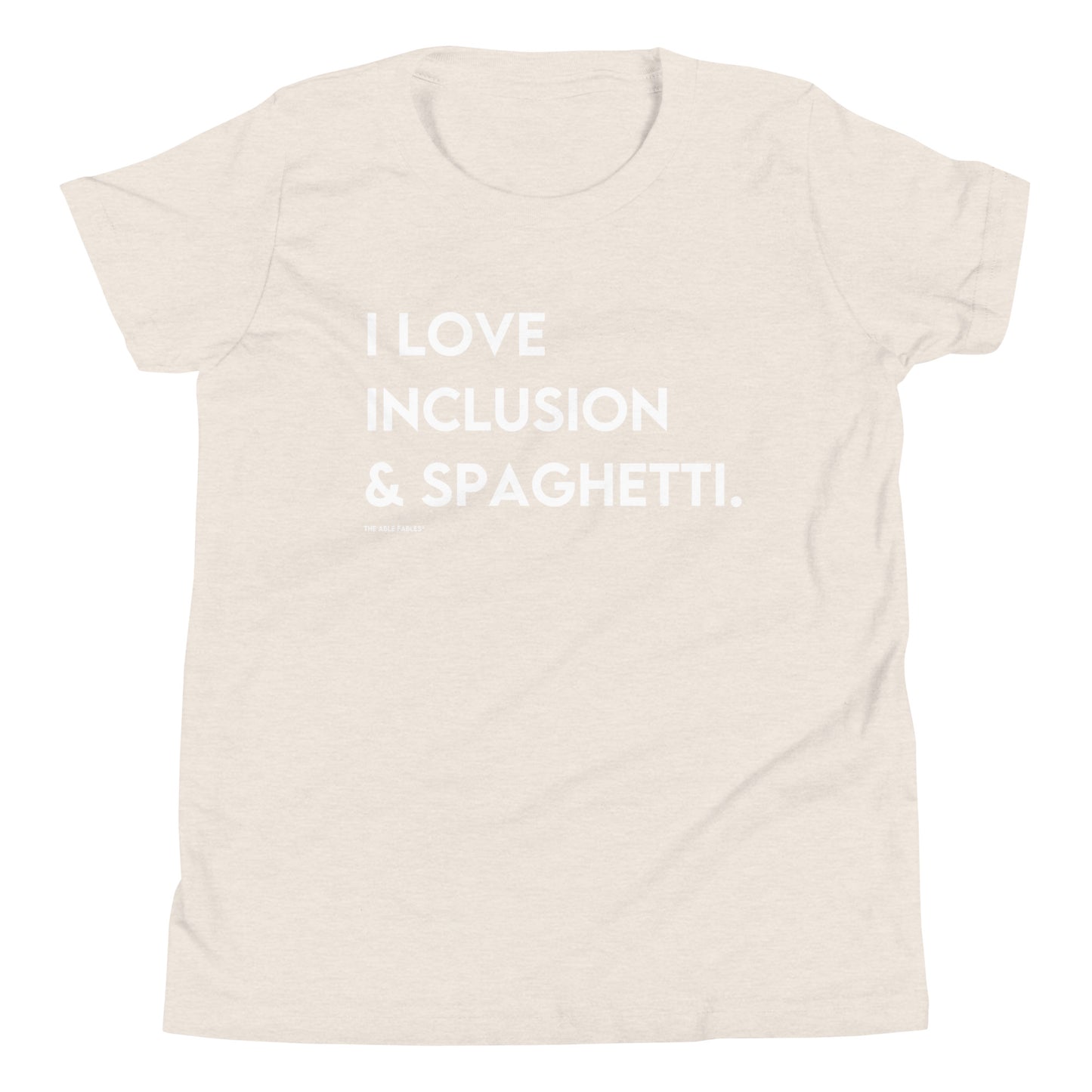 I Love Inclusion & Spaghetti  | Youth Tee