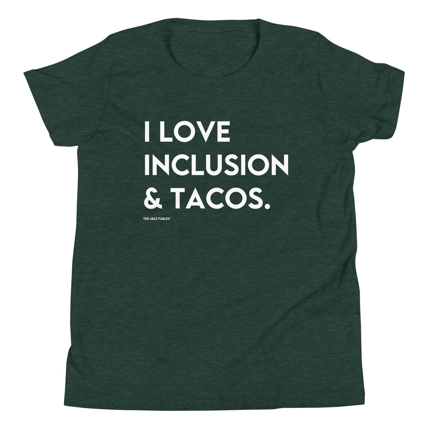 I Love Inclusion & Tacos | Youth Tee