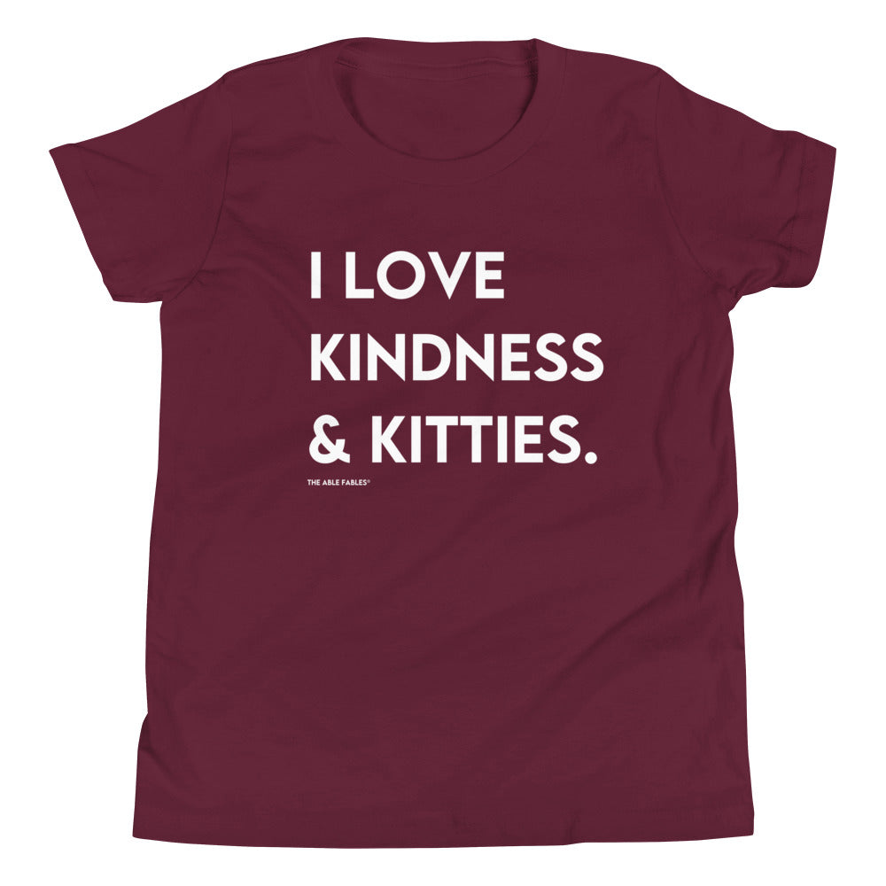 "I Love Kindness & Kitties" Youth Tee