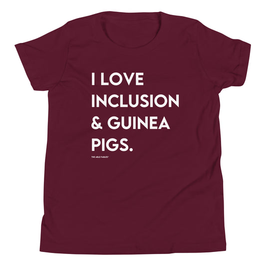 I Love Inclusion & Guinea Pigs | Youth Tee