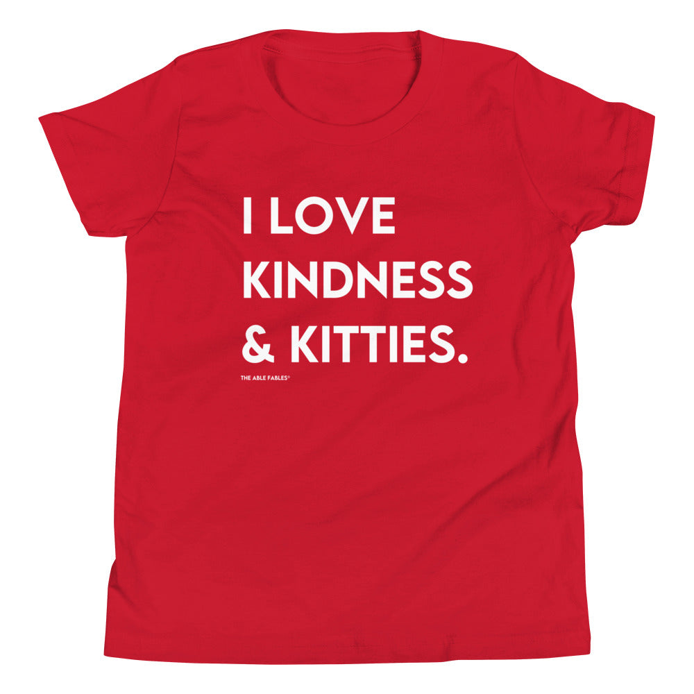 "I Love Kindness & Kitties" Youth Tee