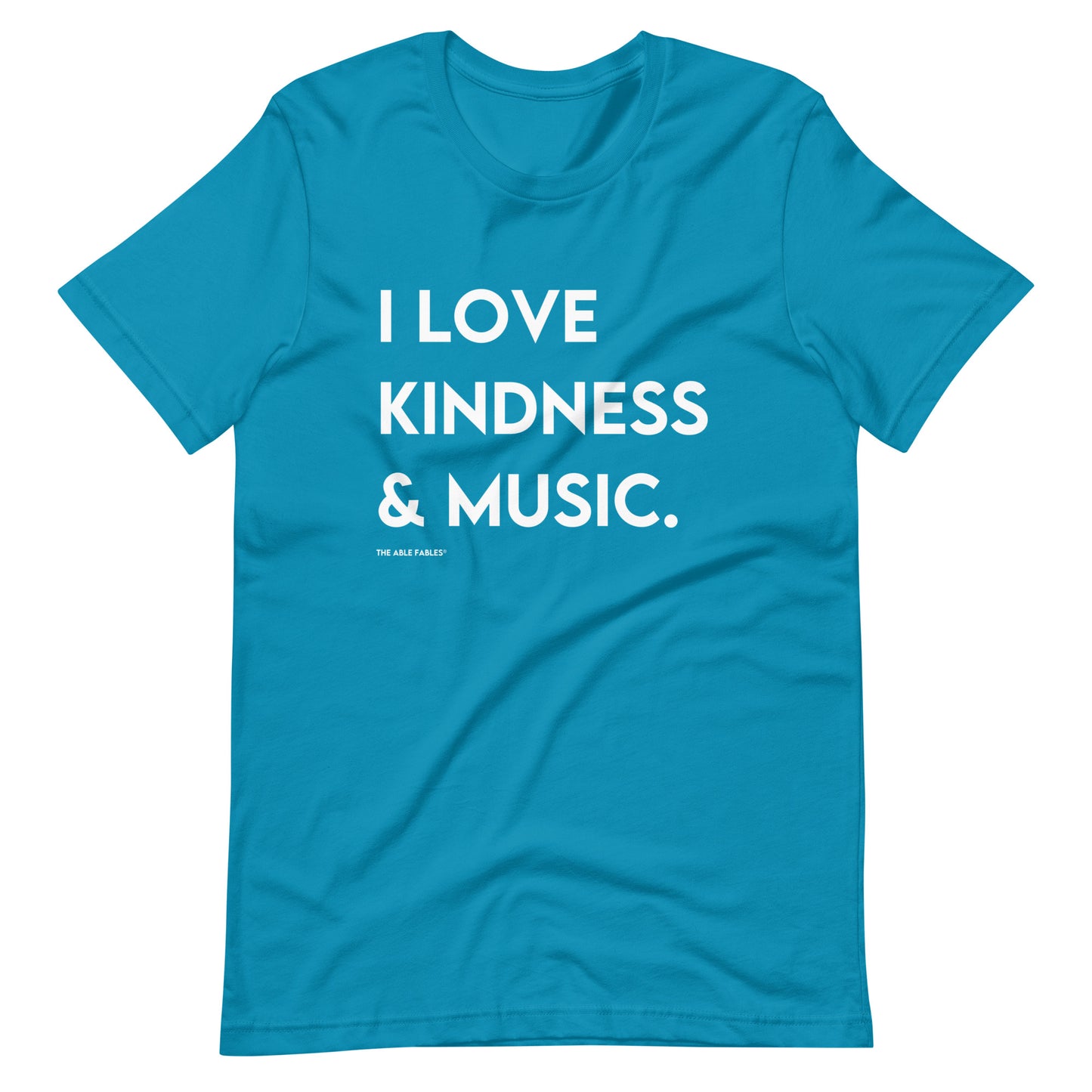 I Love Kindness & Music | Adult Unisex Tee