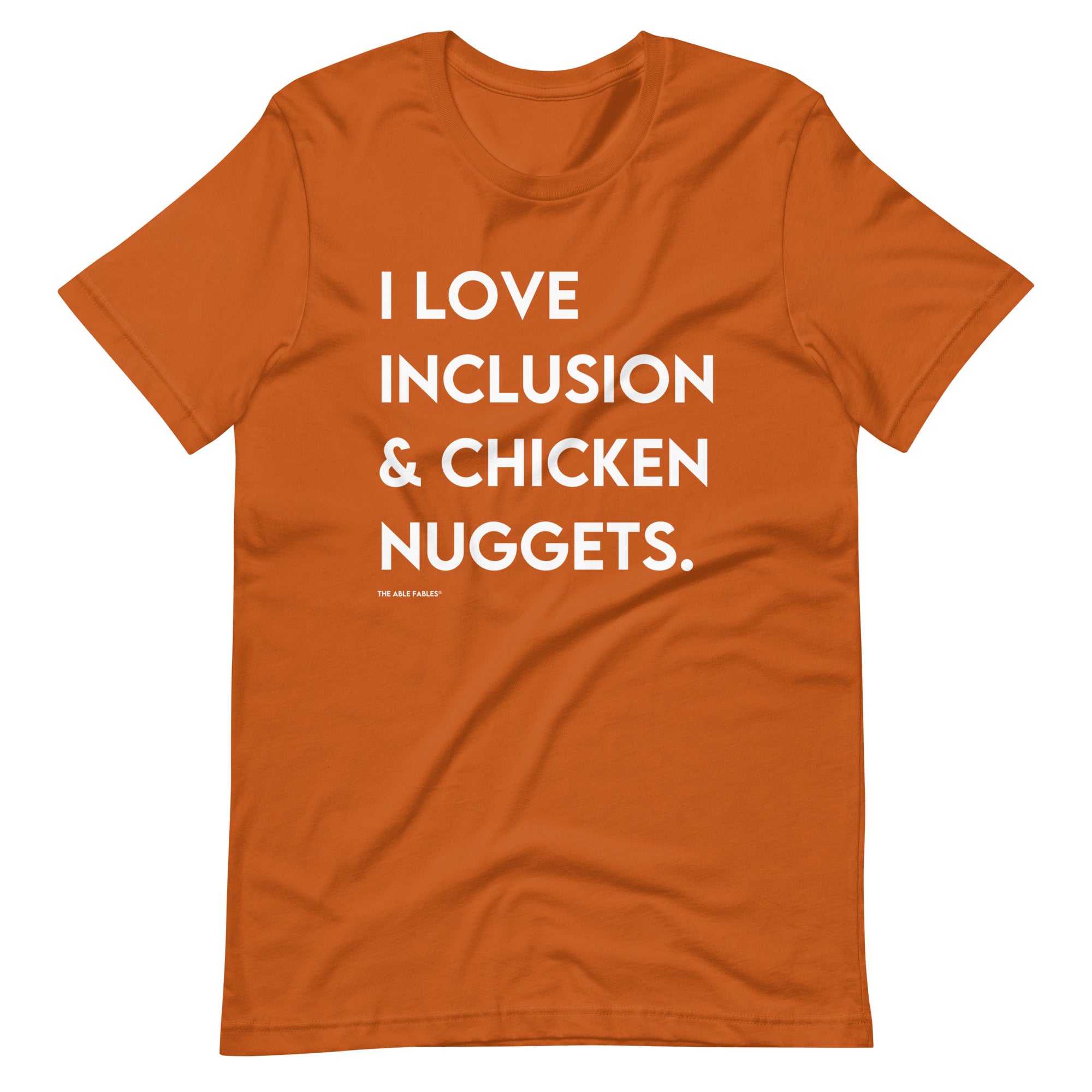 I love chicken deals nuggets t shirt