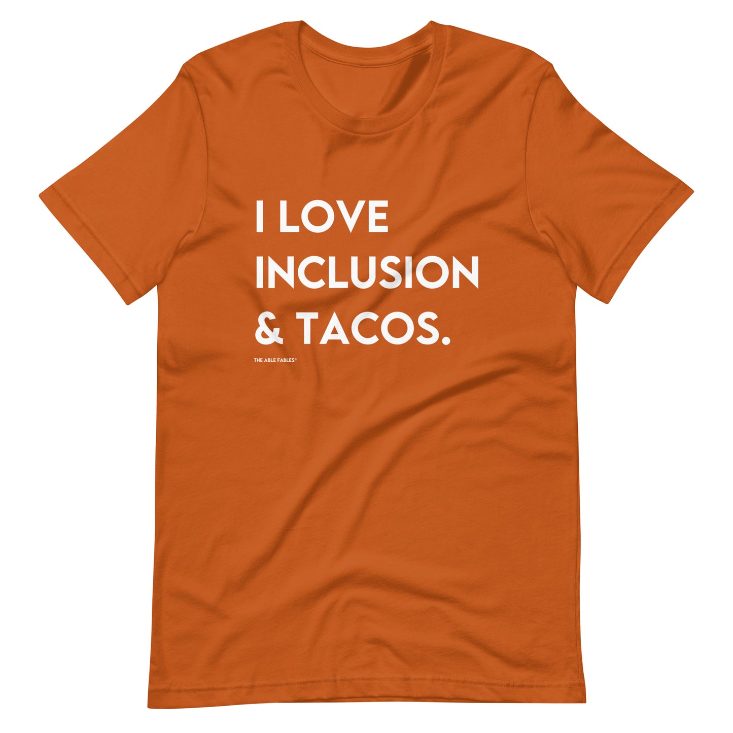 I Love Inclusion & Tacos | Adult Unisex Tee