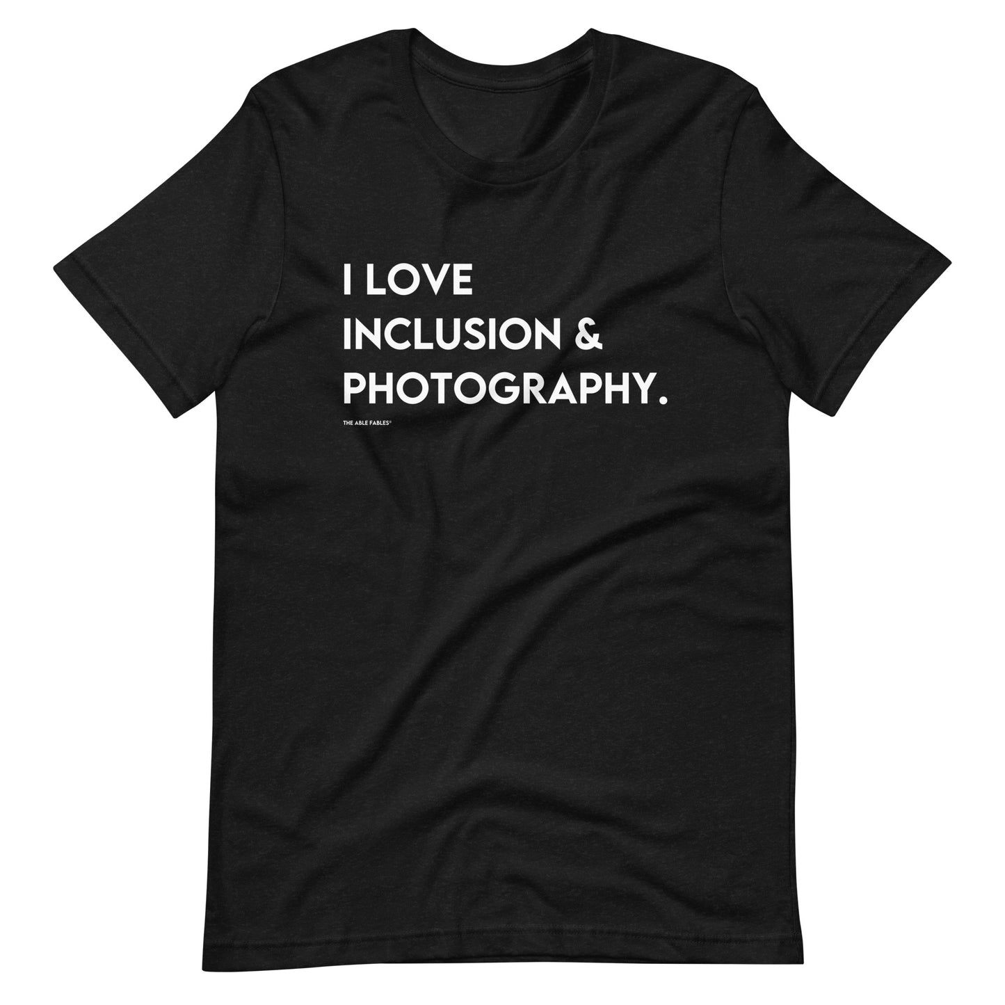 I Love Inclusion & Photography | Adult Unisex Tee