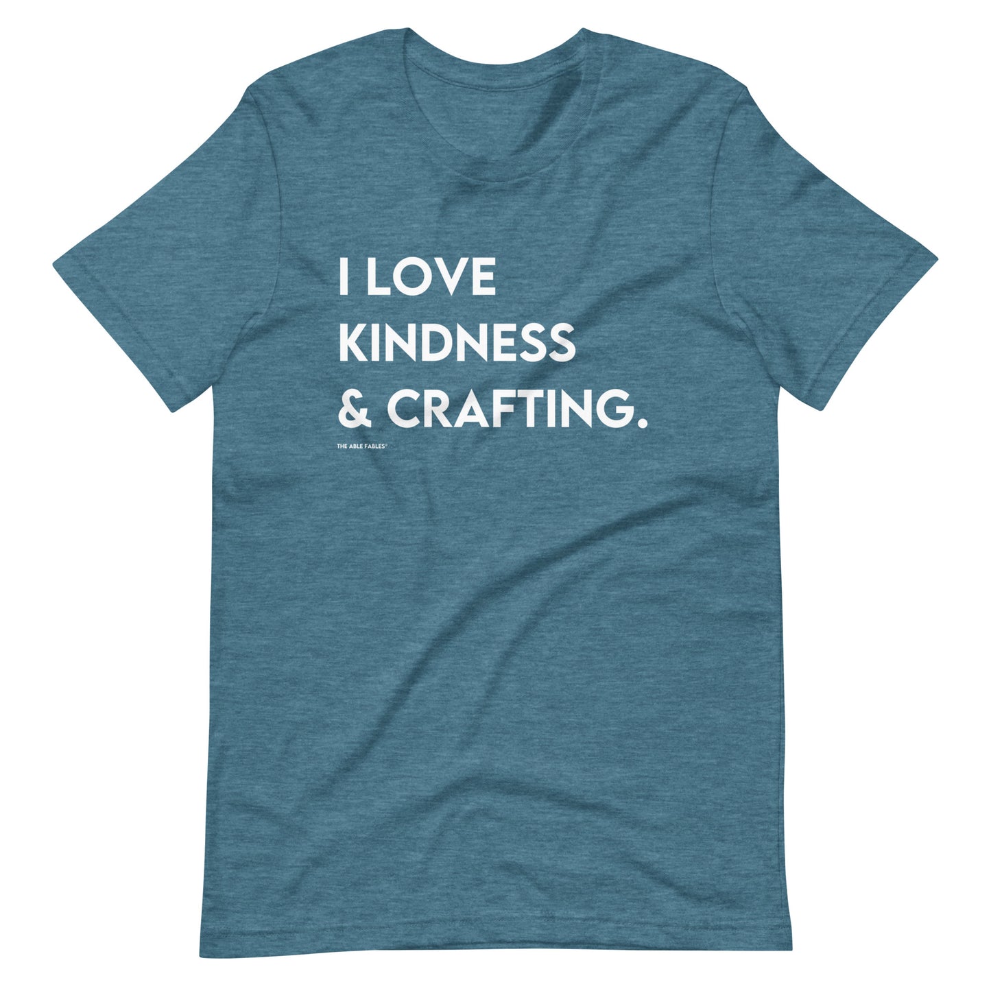 I Love Kindness & Crafting | Adult Unisex Tee