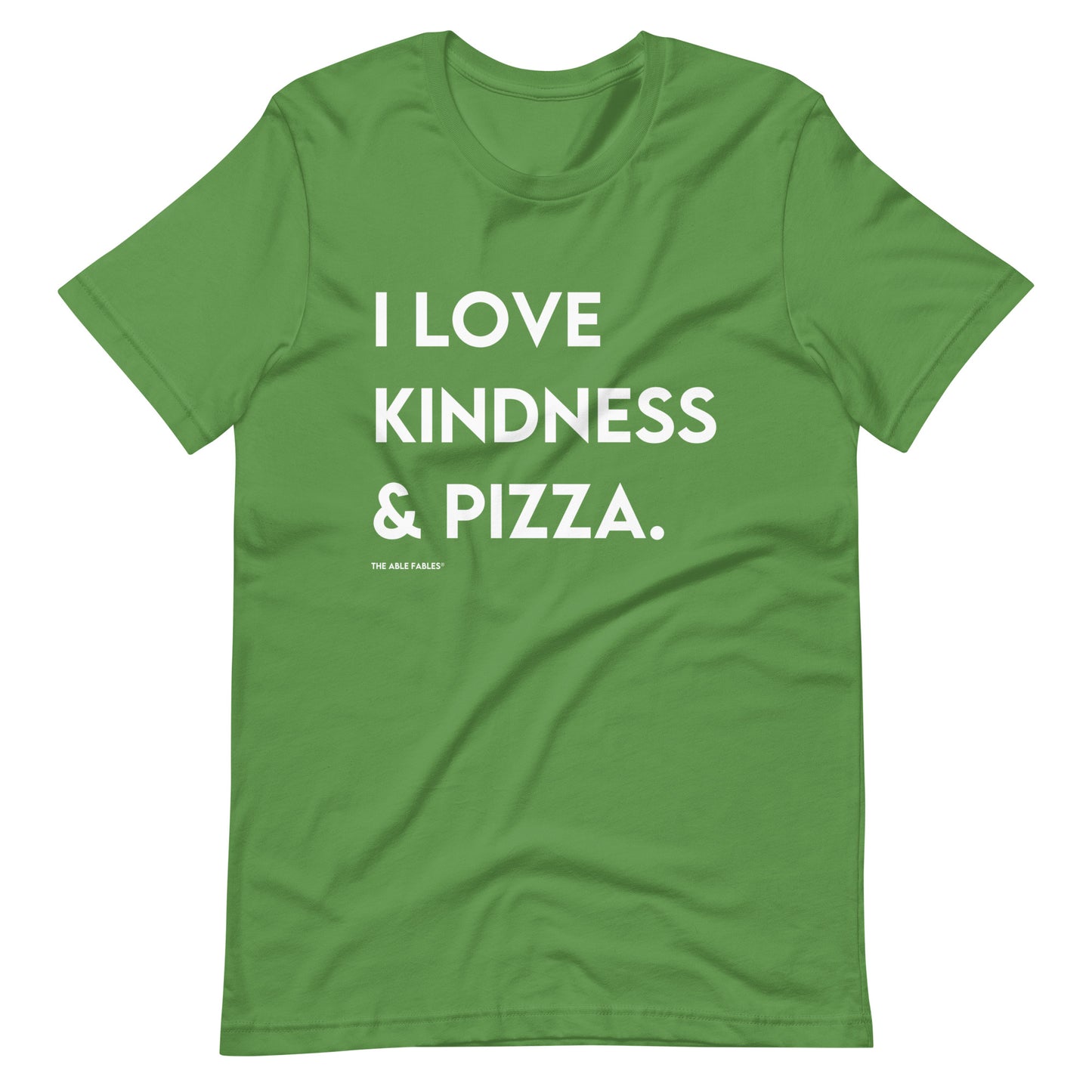 I Love Kindness & Pizza | Adult Unisex Tee